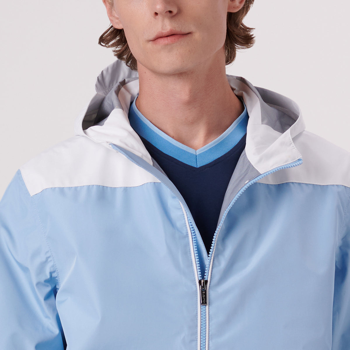 Adult Windbreakers Two Color Two-Tone Nylon Windbreaker – BUGATCHI