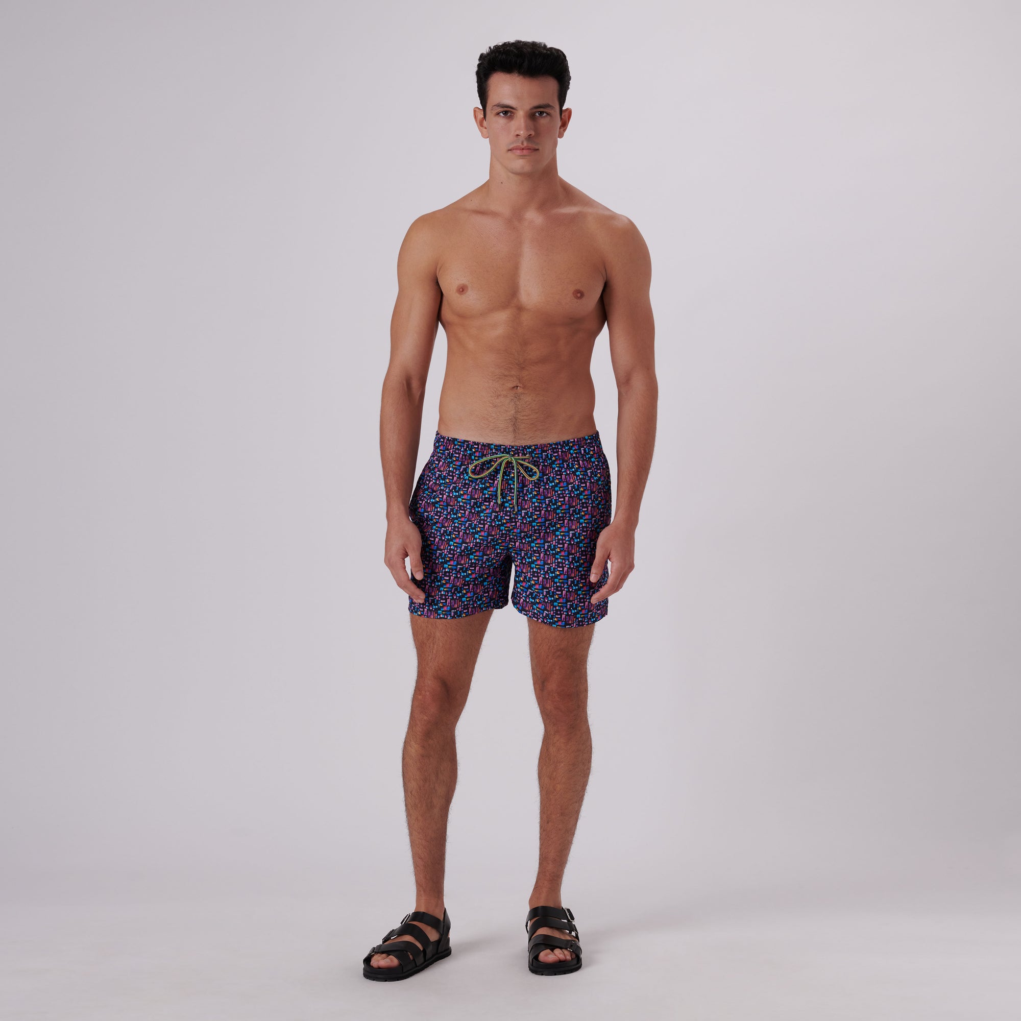 Archer Abstract Swim Trunks