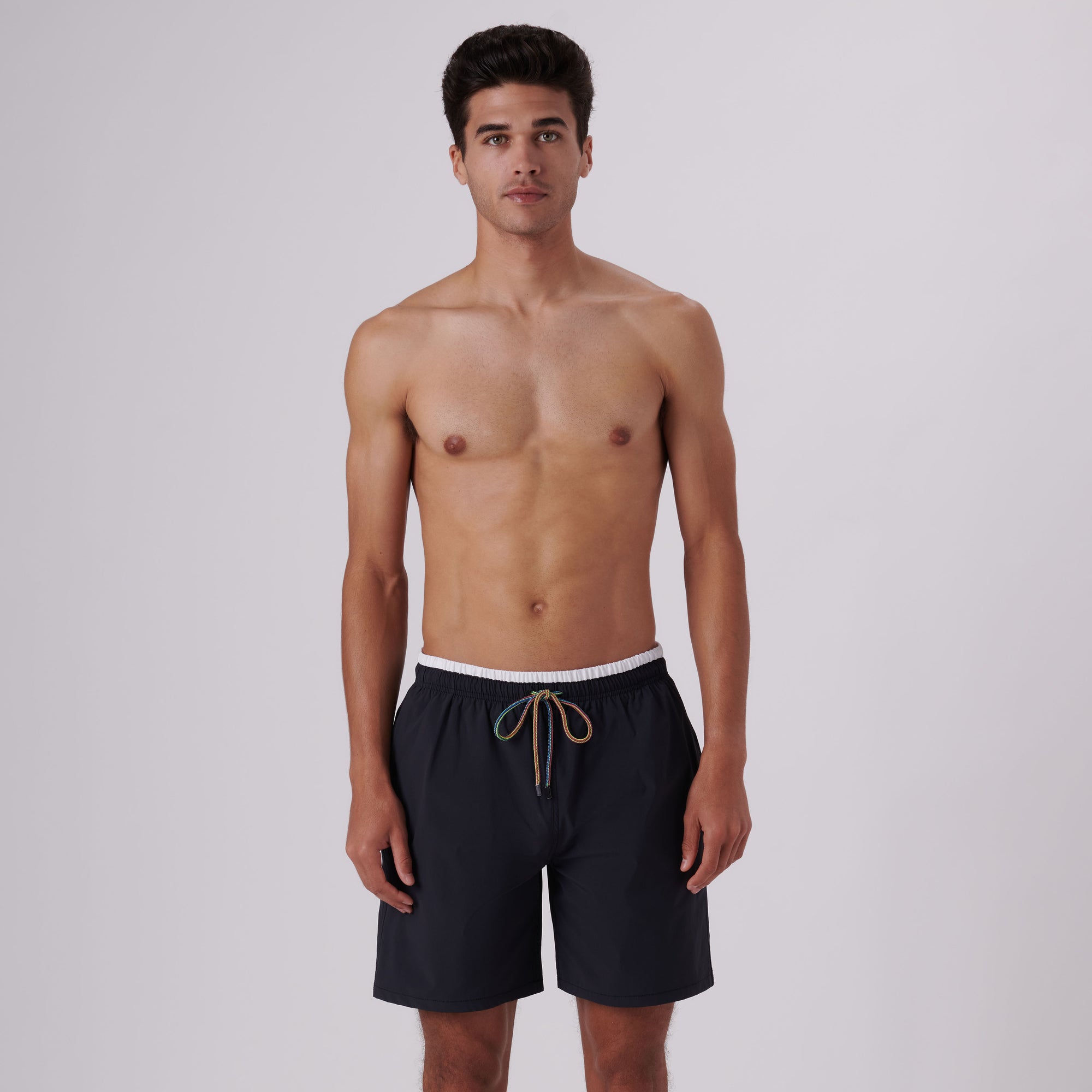 Quinn Solid Swim Trunks