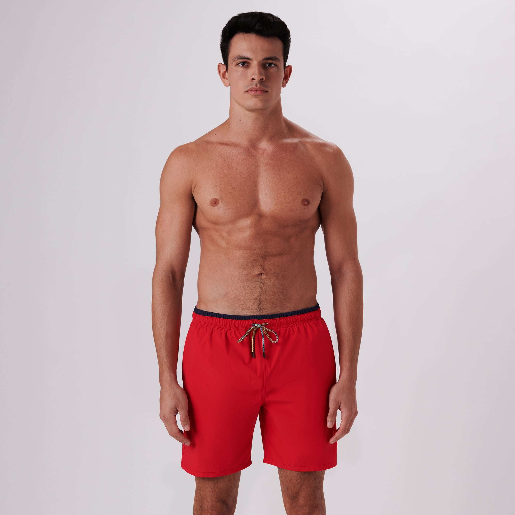 Quinn Solid Swim Trunks