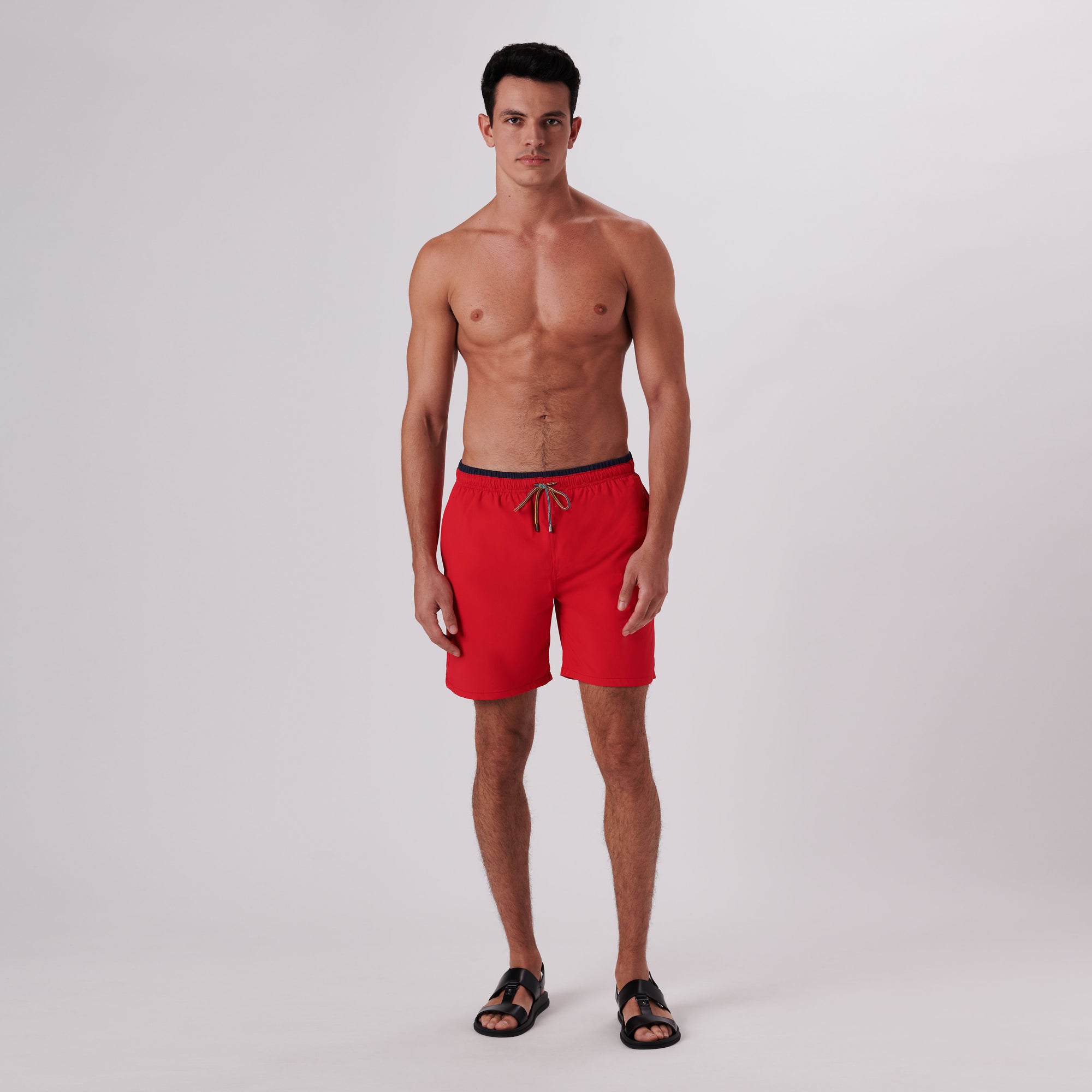 Quinn Solid Swim Trunks