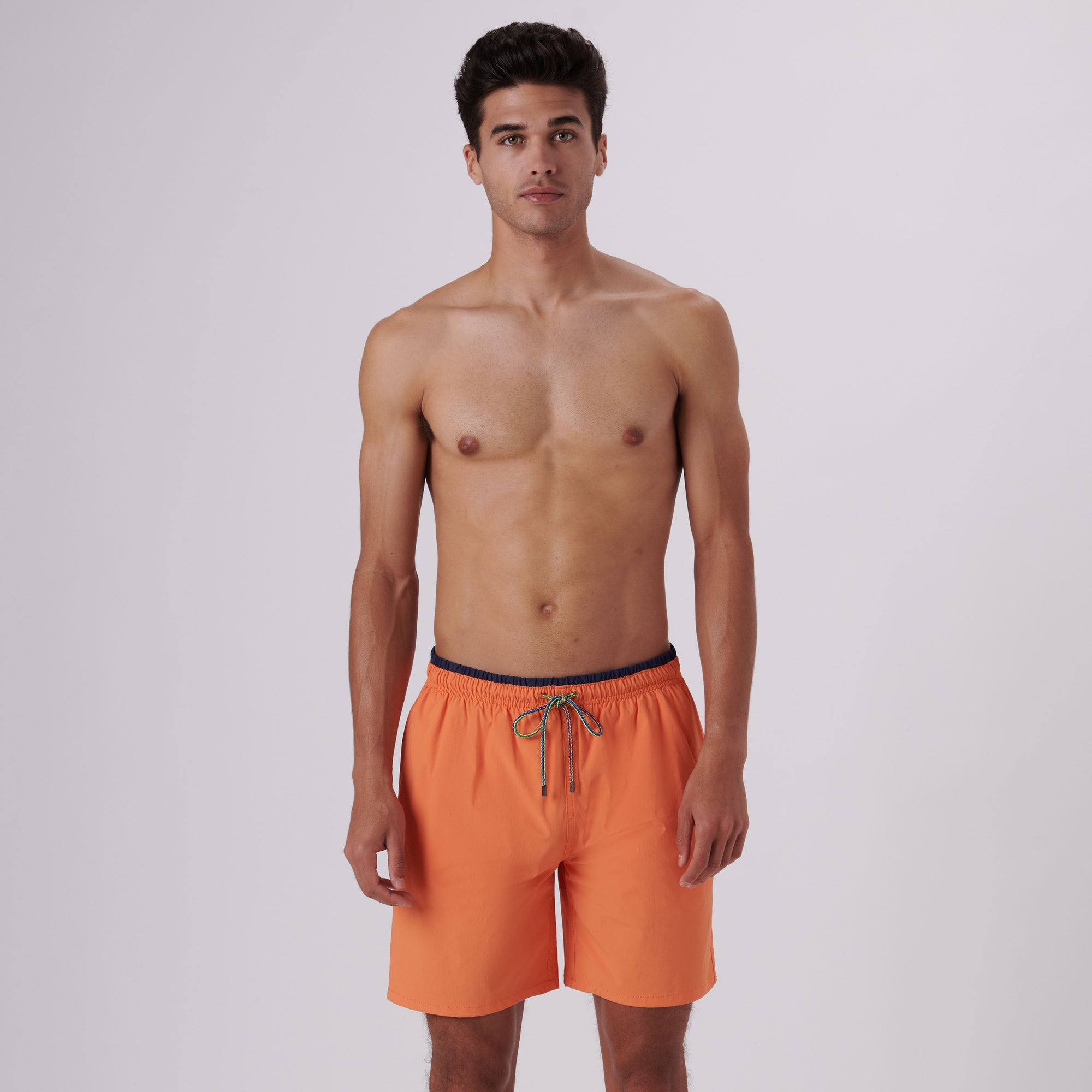 Quinn Solid Swim Trunks