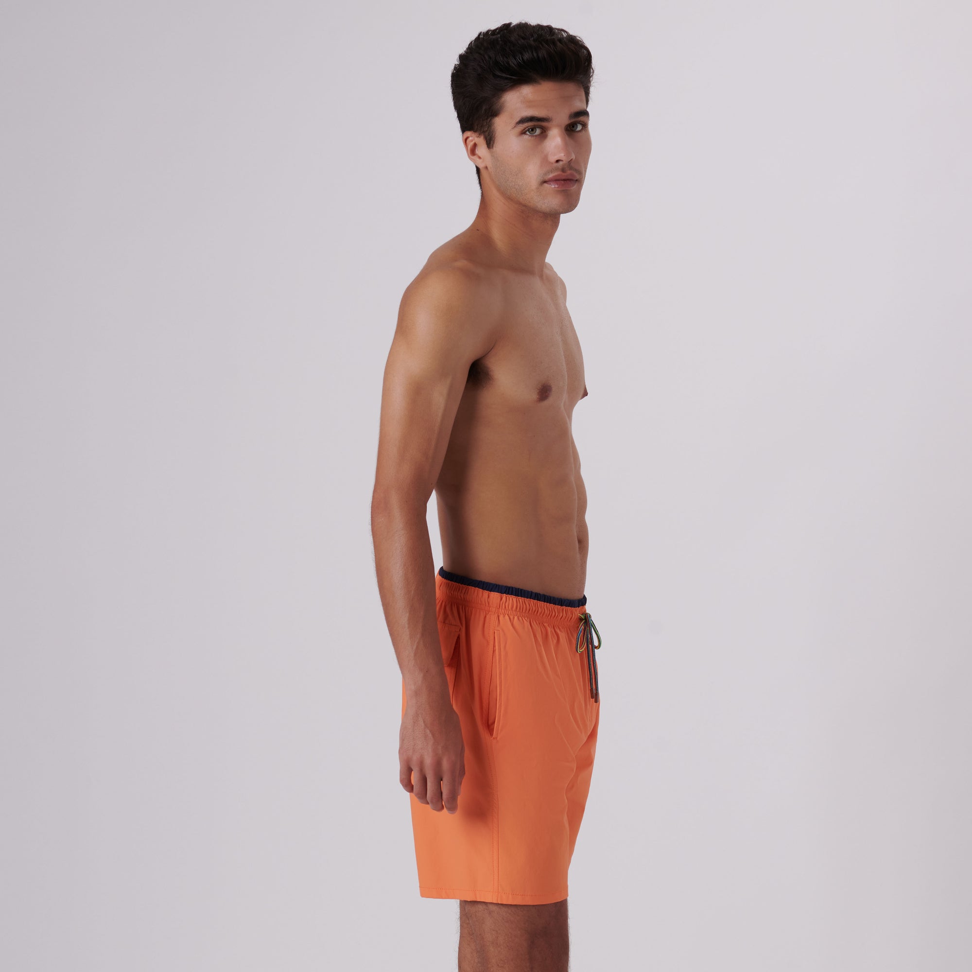 Quinn Solid Swim Trunks