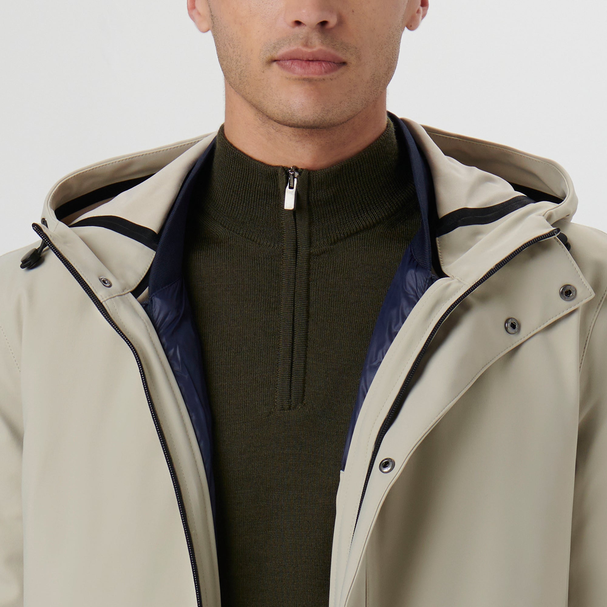 Three-In-One Jacket With Hood