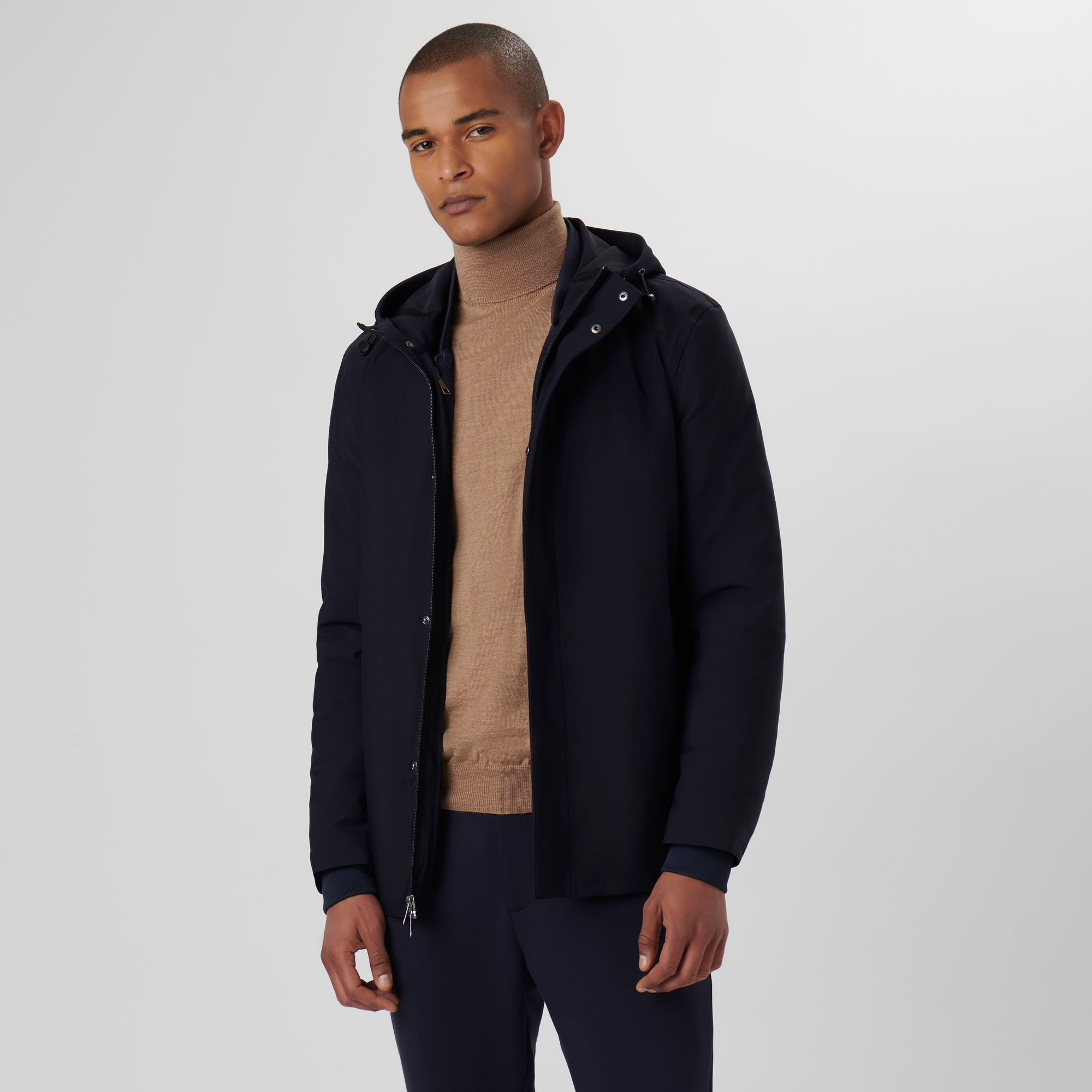 Three-In-One Jacket With Hood