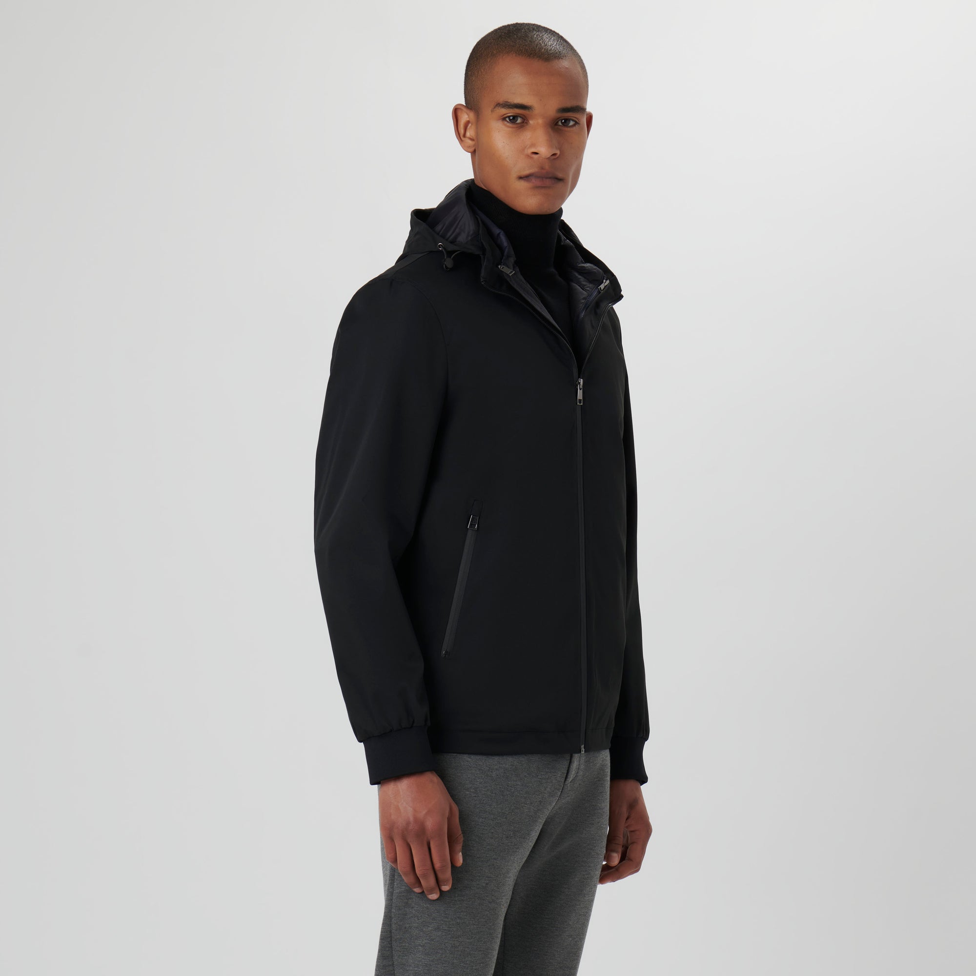 Three-In-One Jacket With Hood