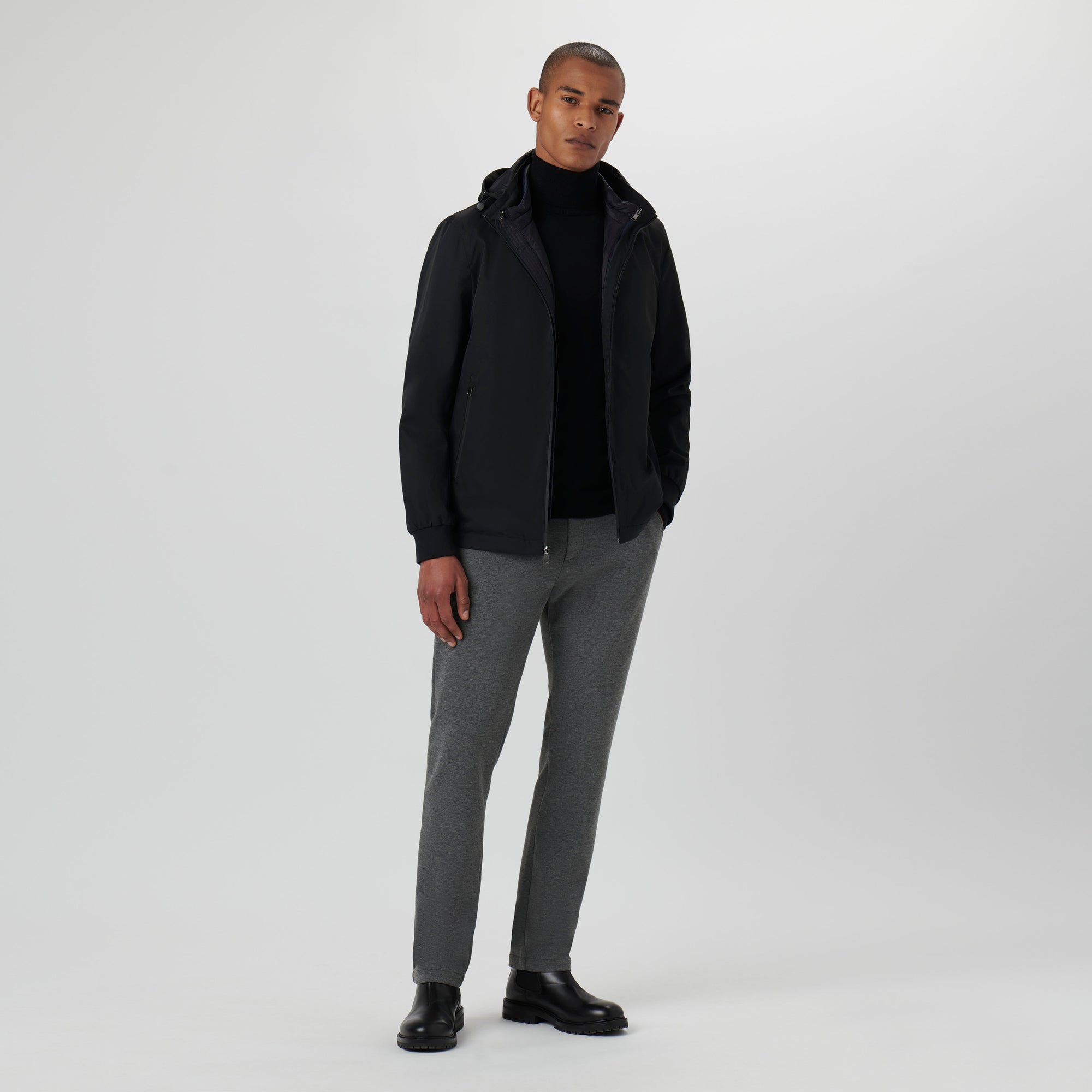 Three-In-One Jacket With Hood