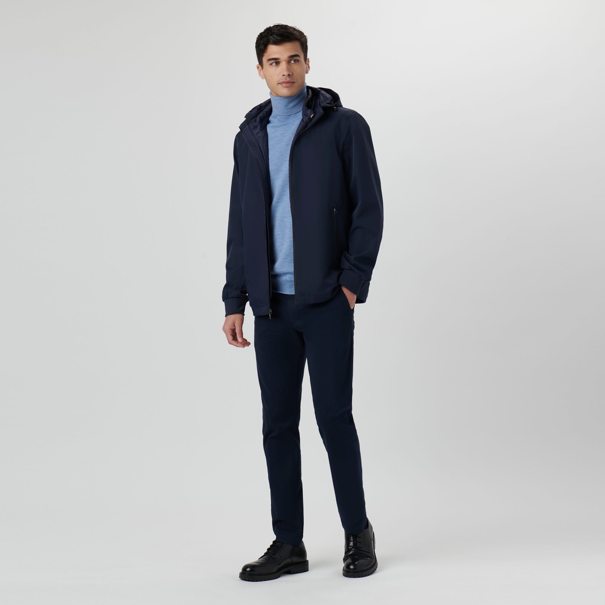 Three-In-One Jacket With Hood