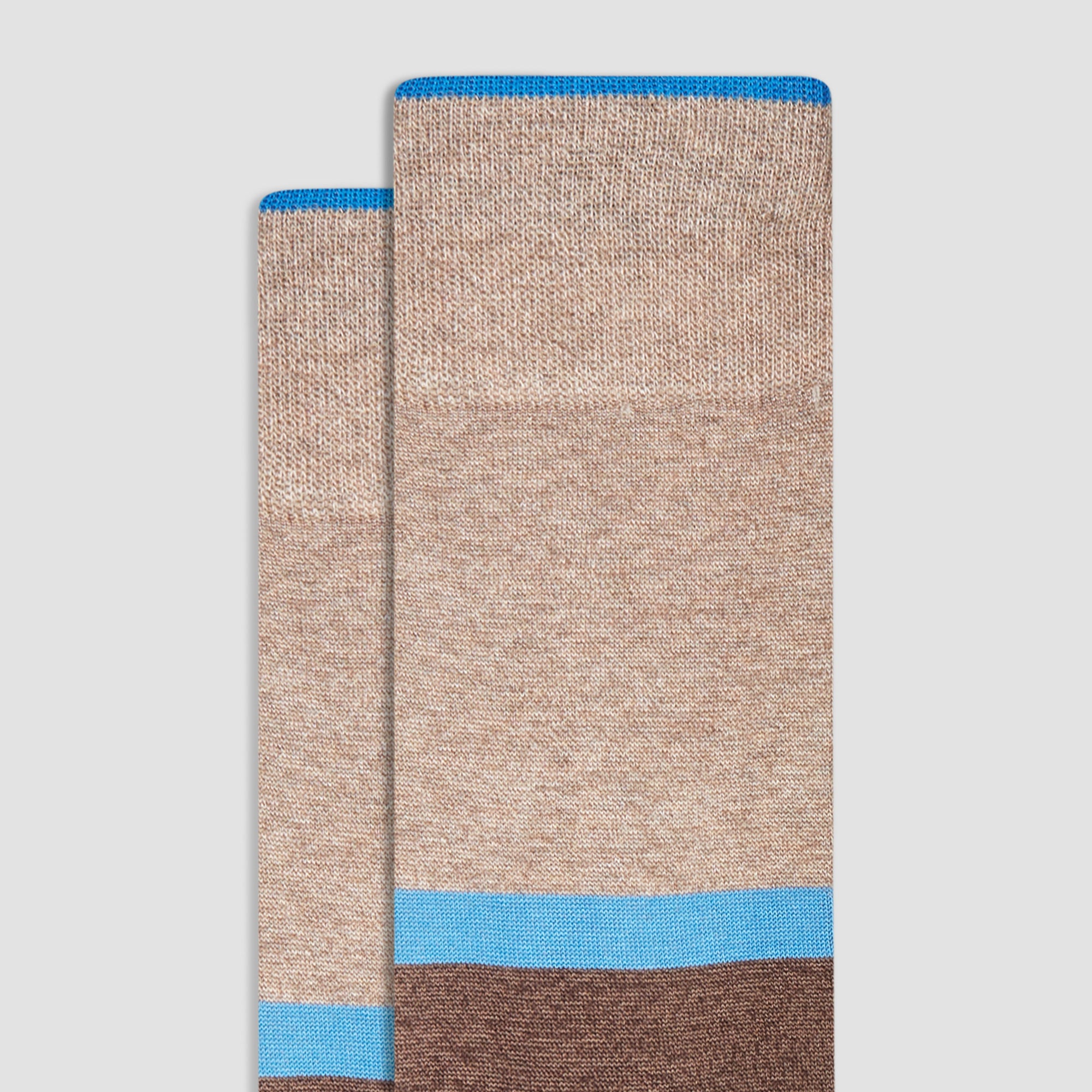 Color Block Mid-Calf Socks