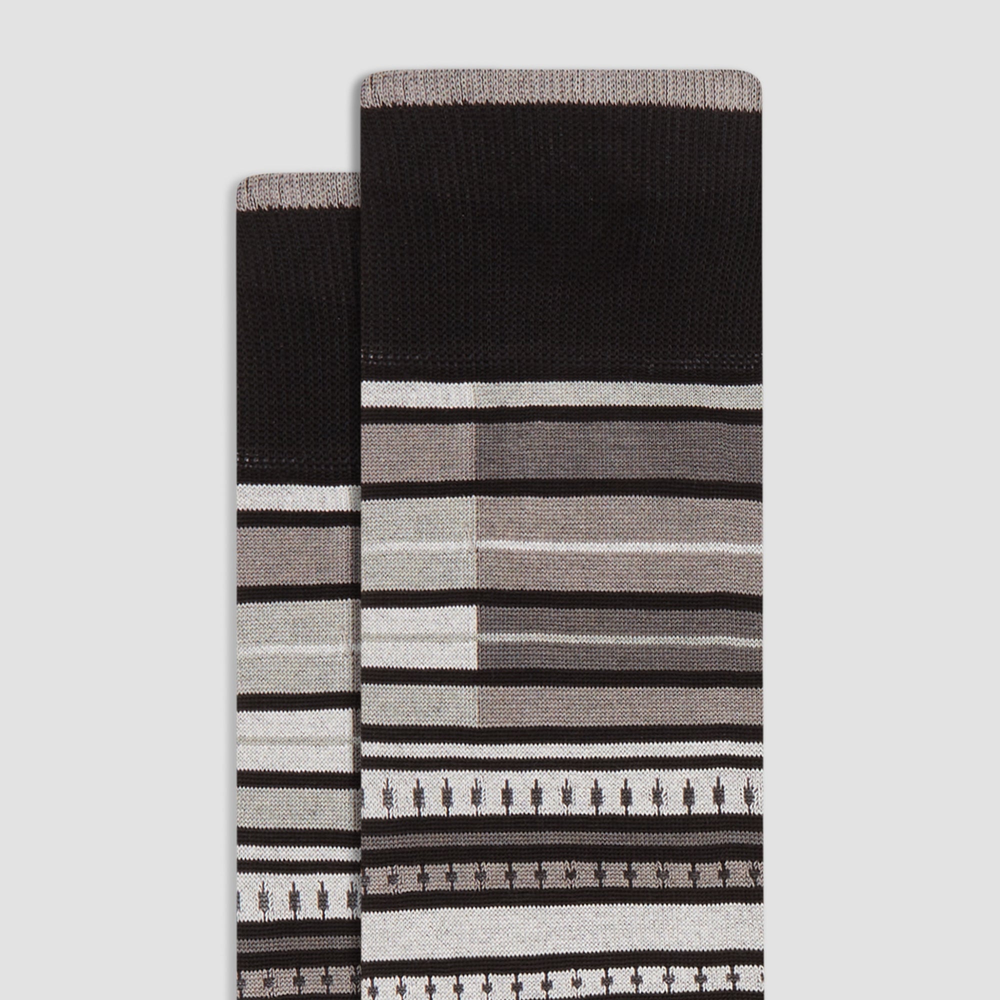 Striped Mid-Calf Socks