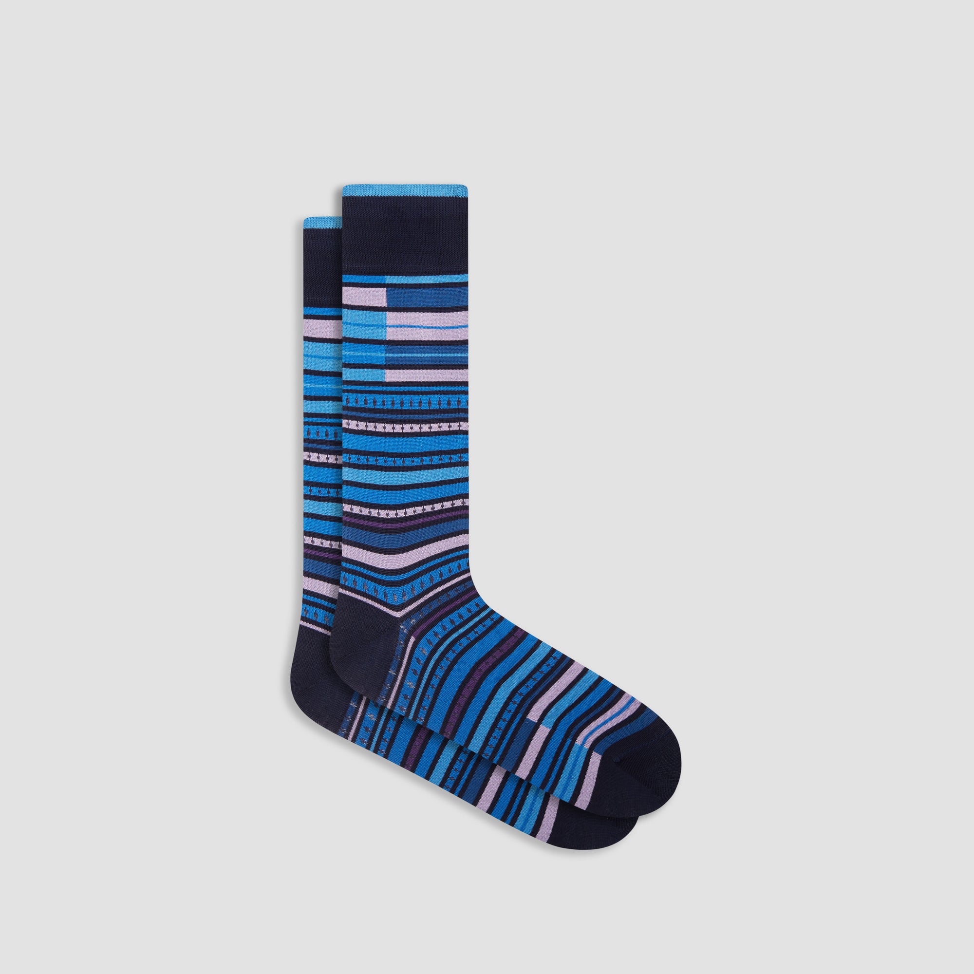 Striped Mid-Calf Socks