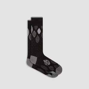 Leaves Mid-Calf Socks