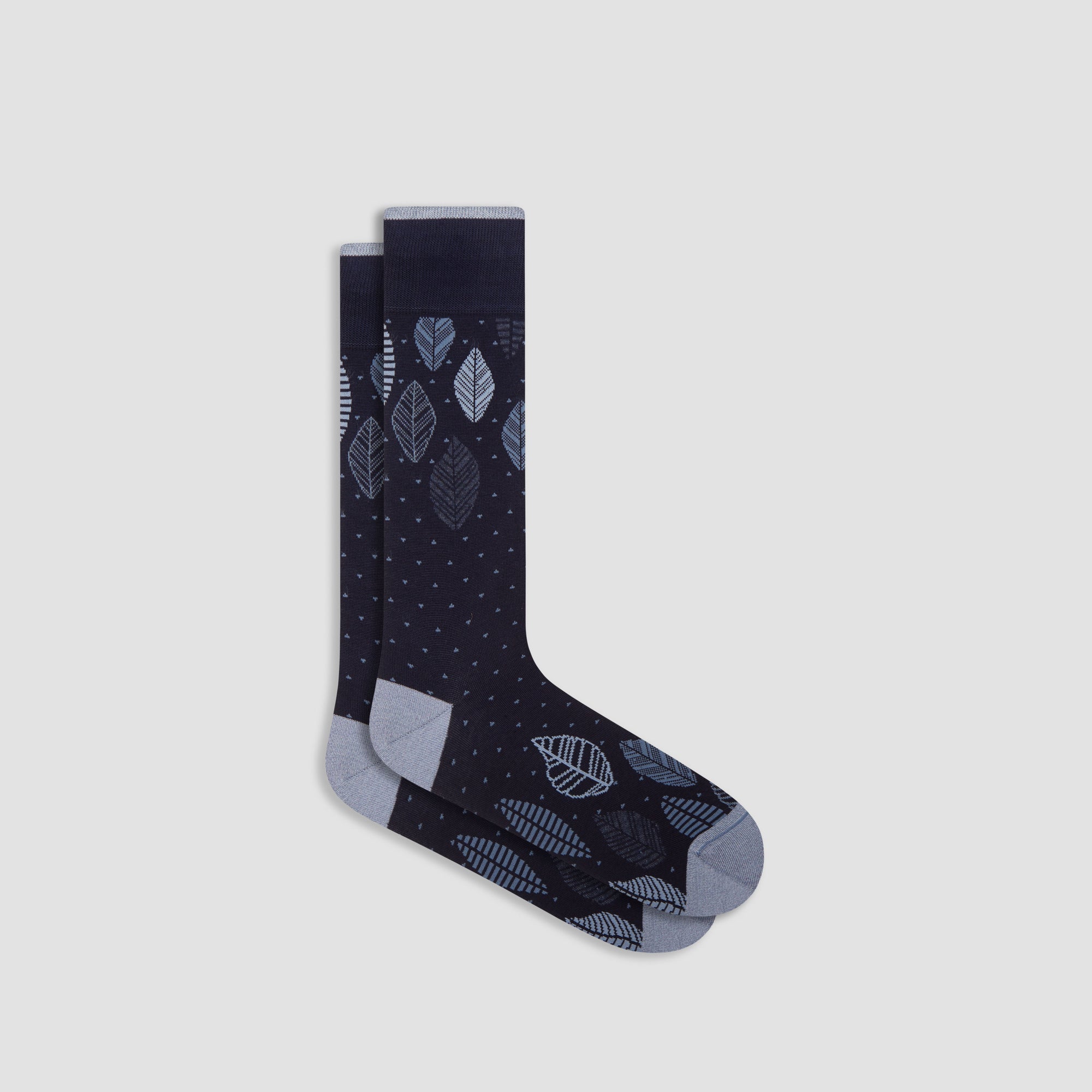 Leaves Mid-Calf Socks