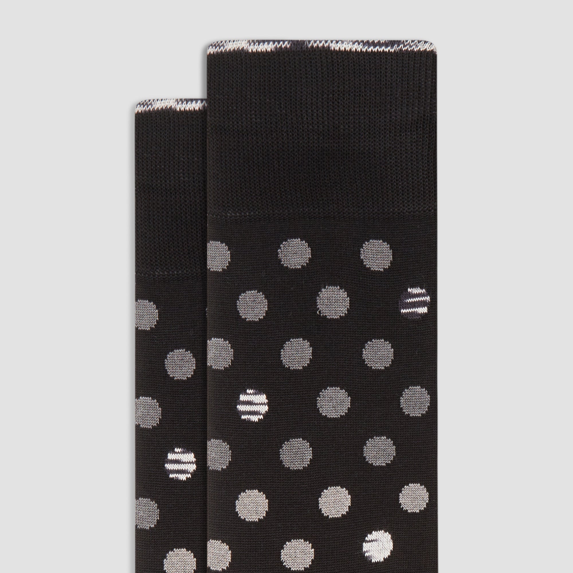 Polka Dot Mid-Calf Socks