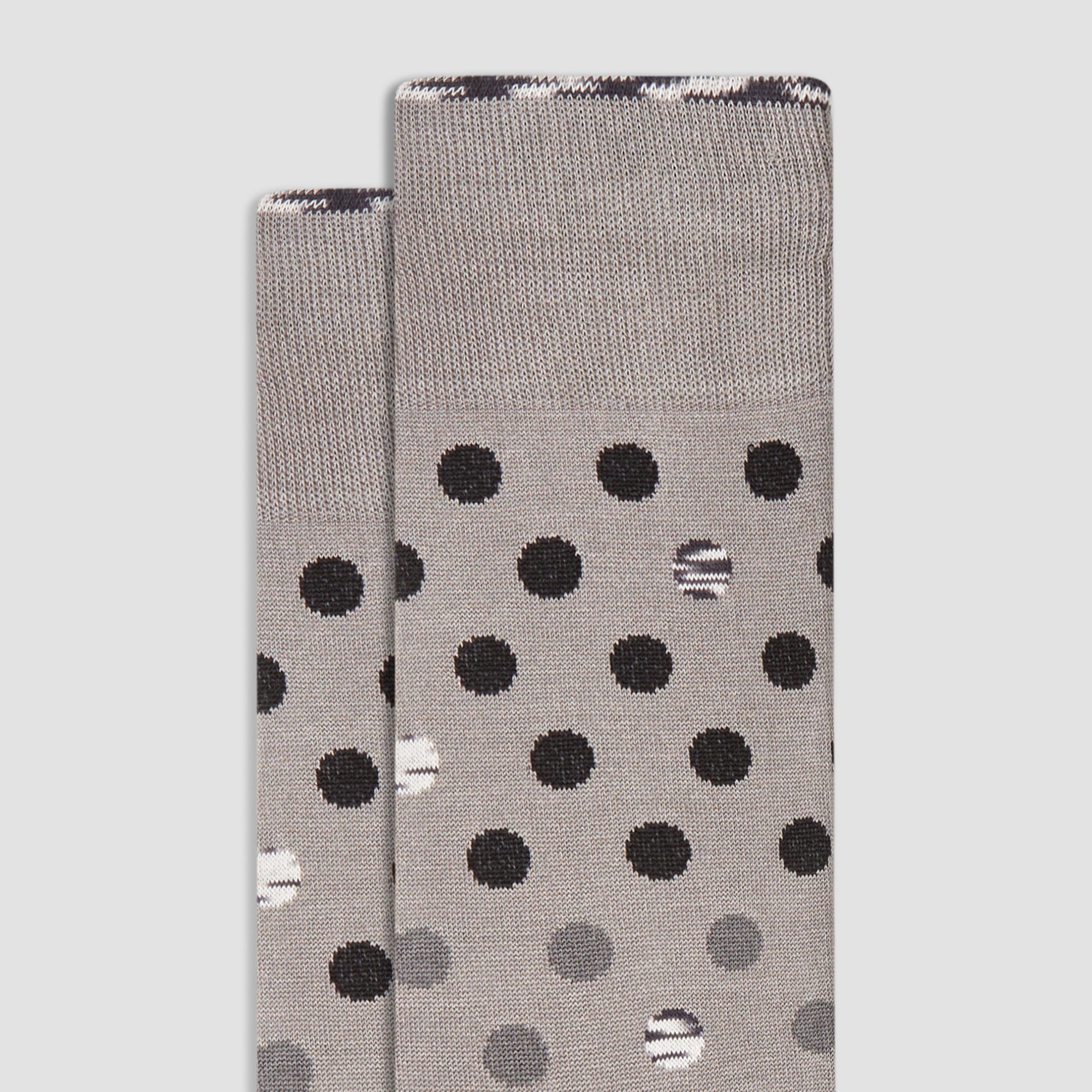 Polka Dot Mid-Calf Socks