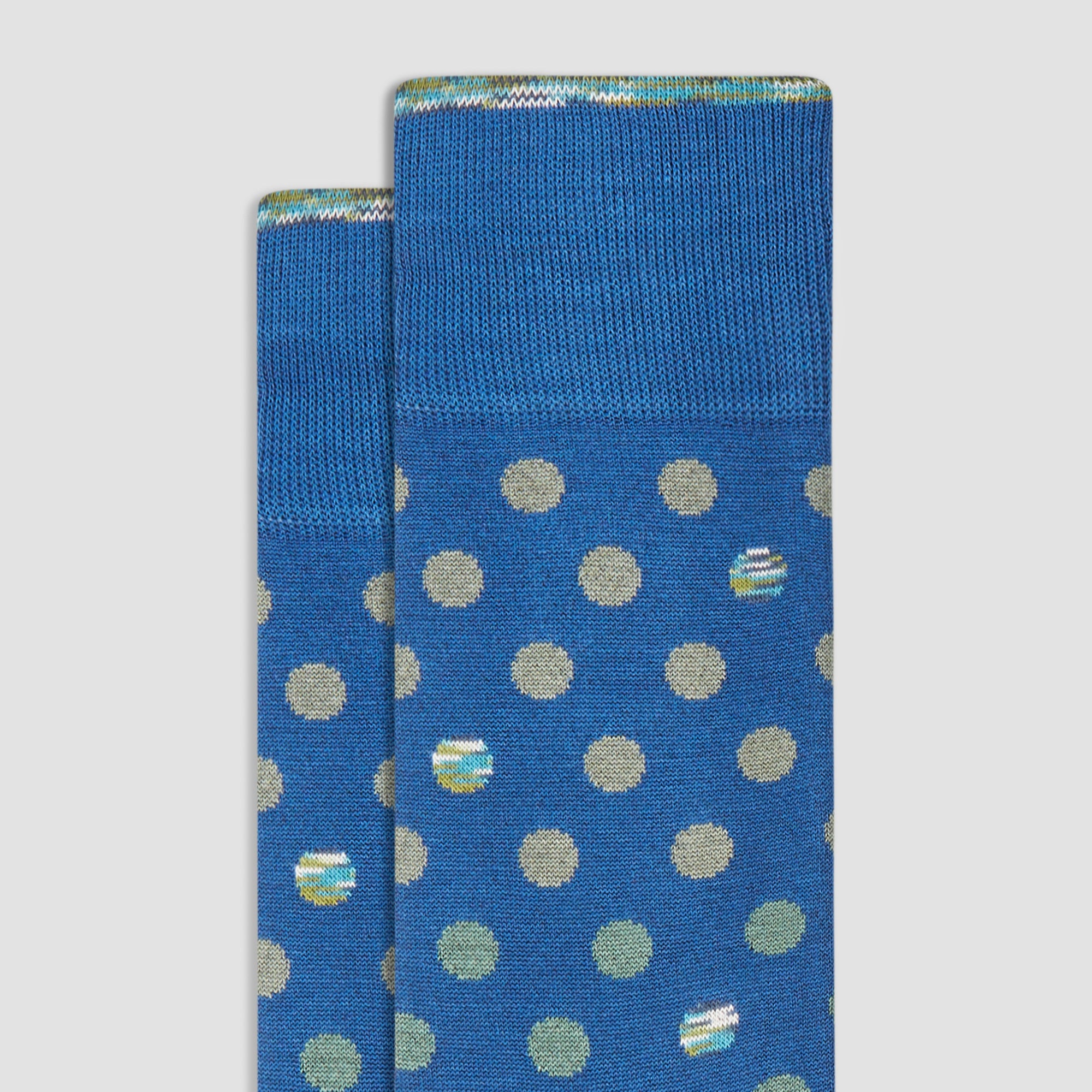 Polka Dot Mid-Calf Socks