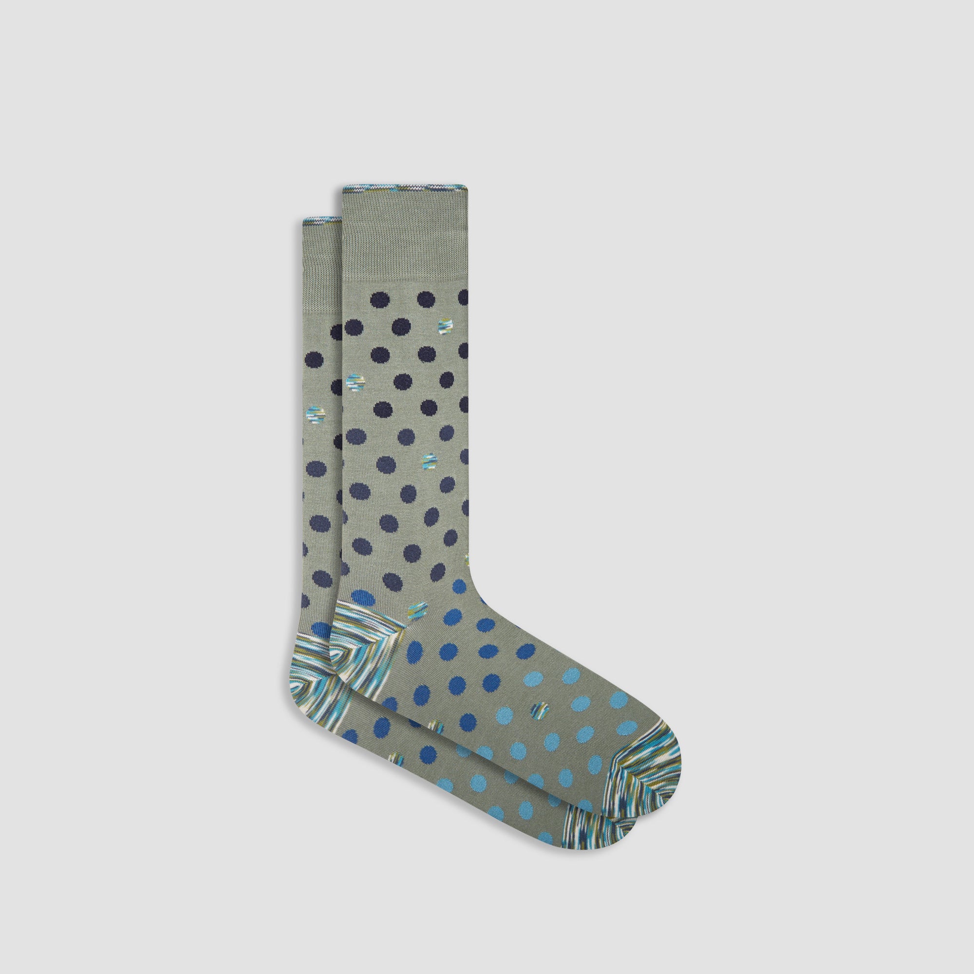 Polka Dot Mid-Calf Socks