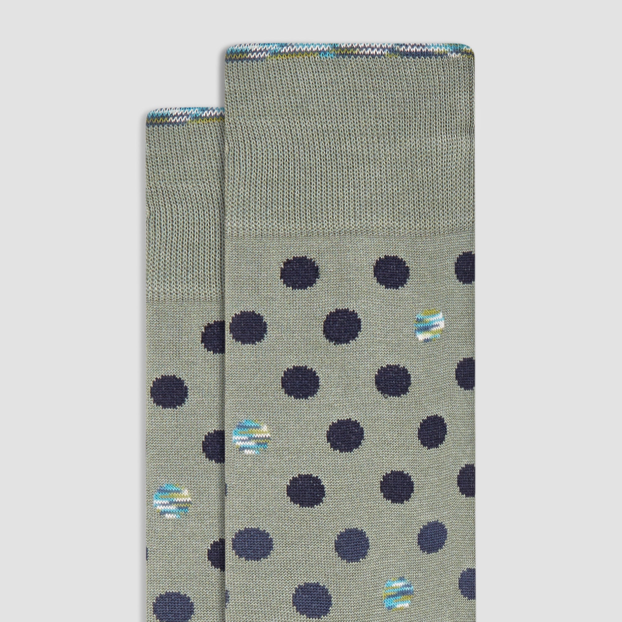 Polka Dot Mid-Calf Socks