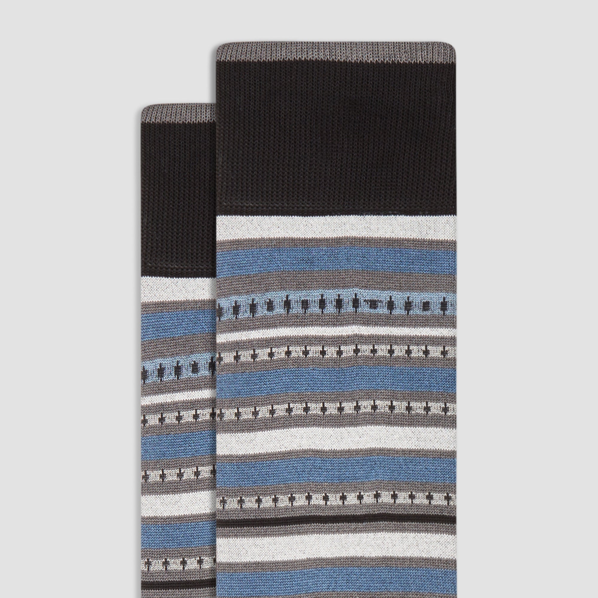 Striped Mid-Calf Socks