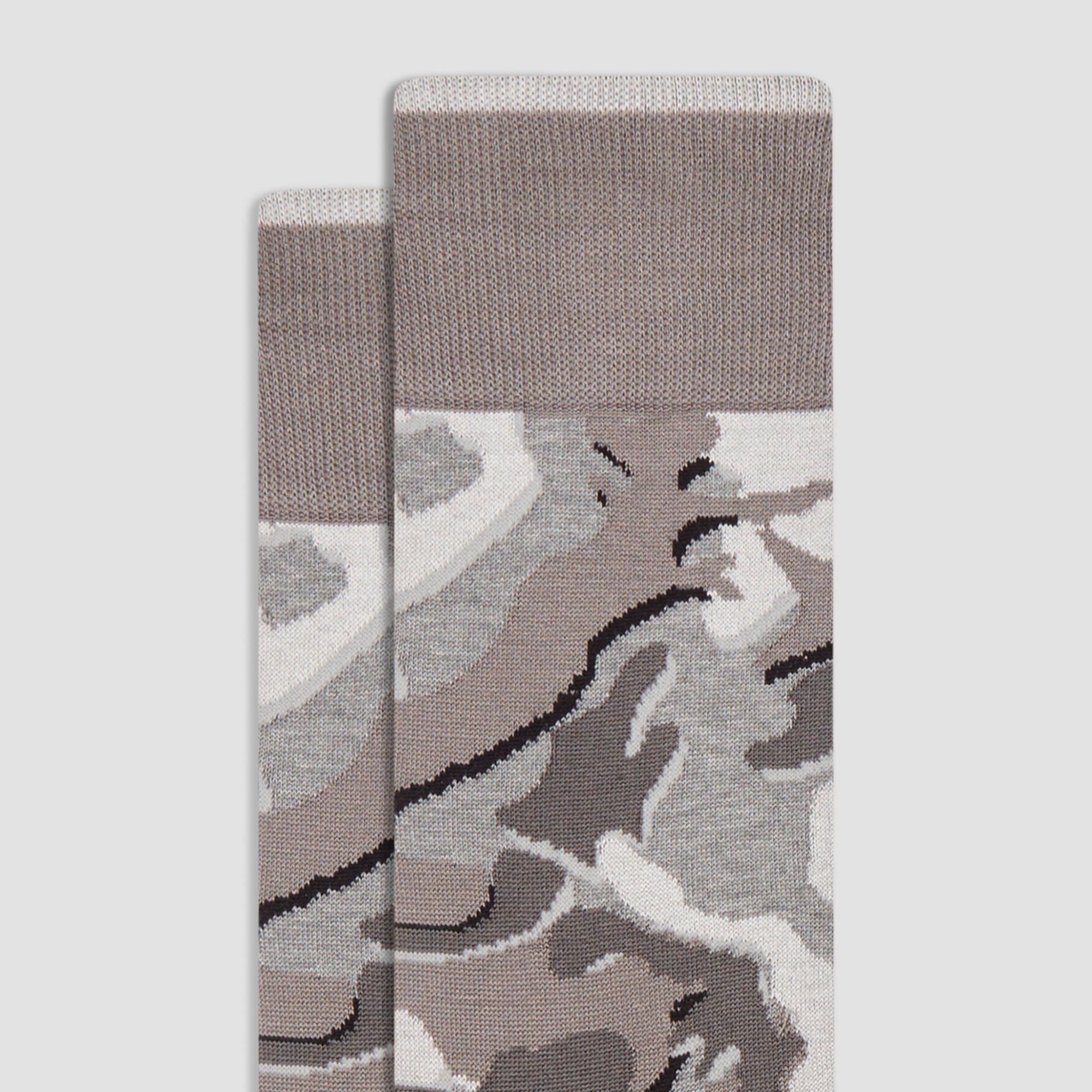Camouflage Mid-Calf Socks