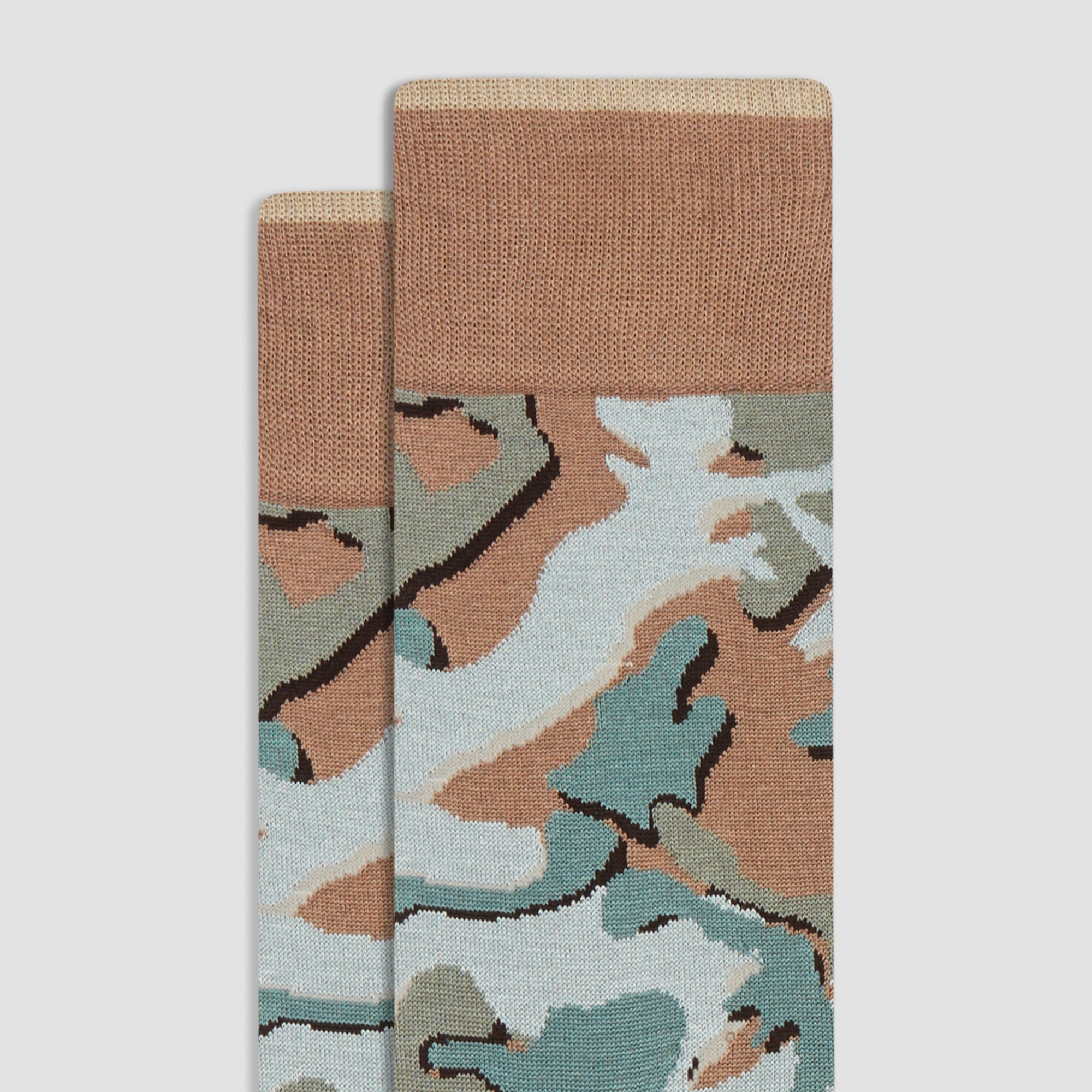 Camouflage Mid-Calf Socks