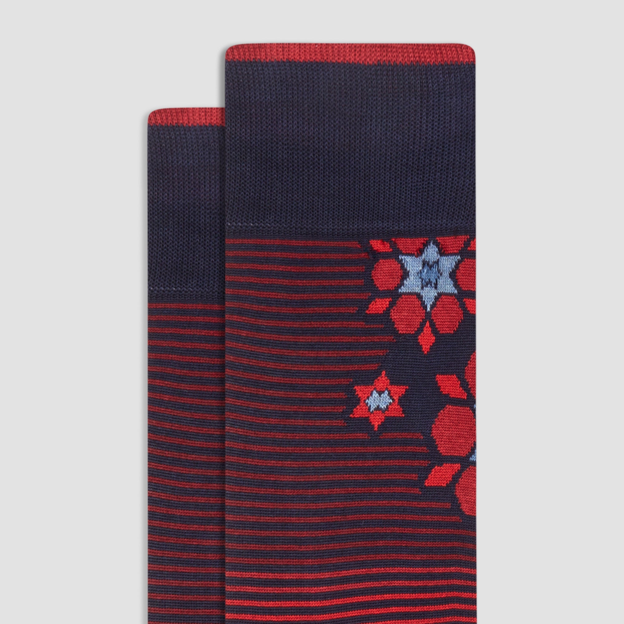 Floral Mid-Calf Socks