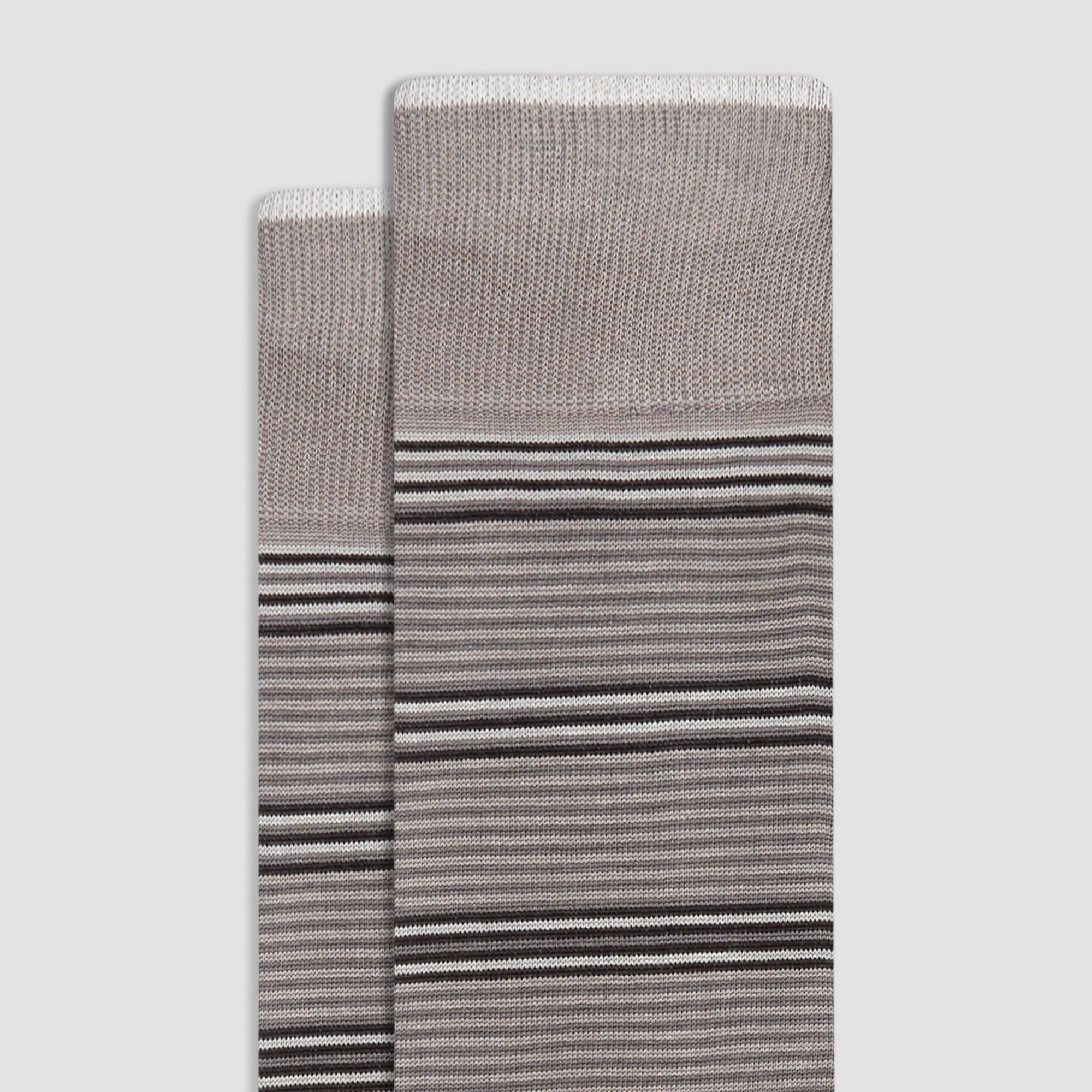 Striped Mid-Calf Socks