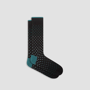 Gradient Dots Mid-Calf Socks
