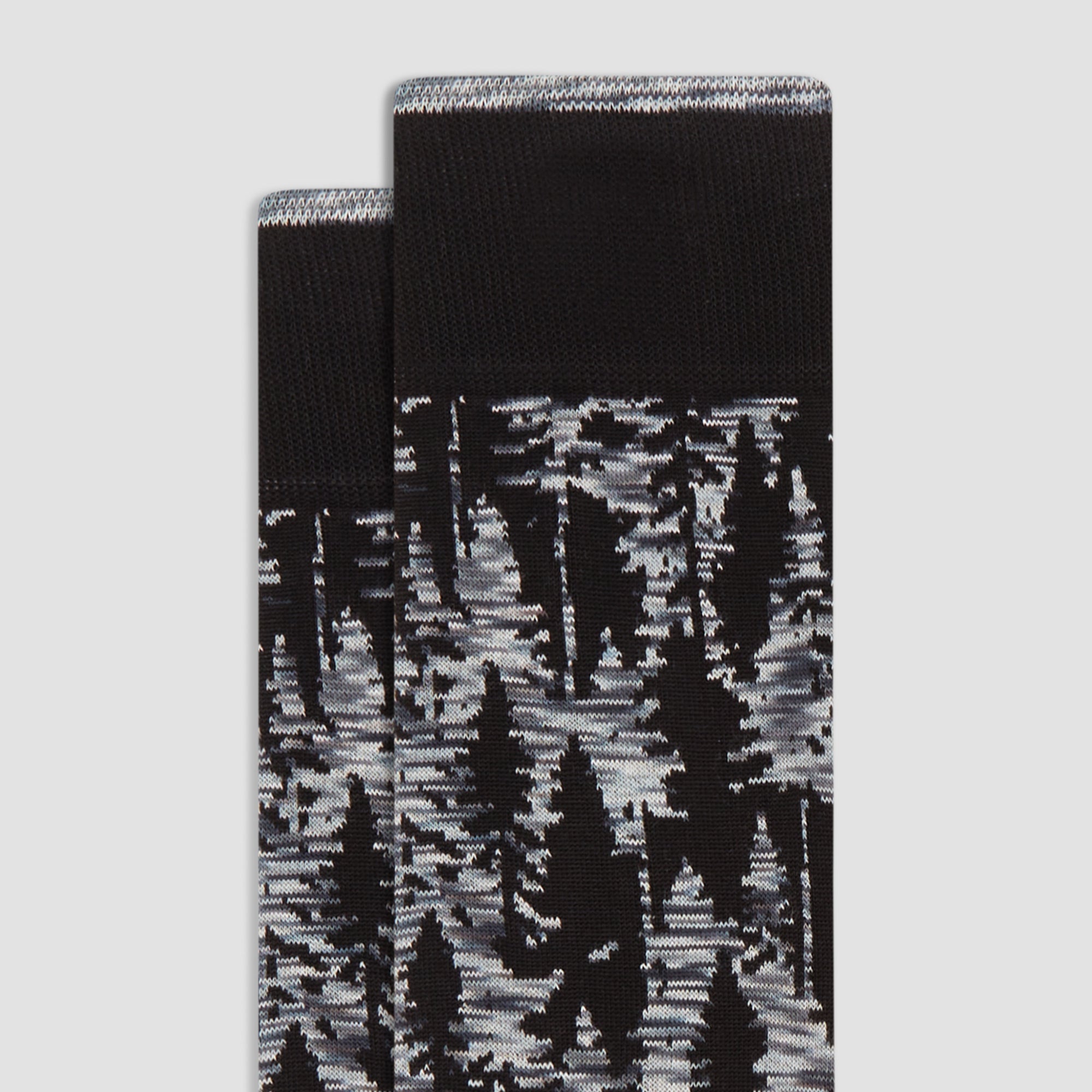 Abstract Mid-Calf Socks