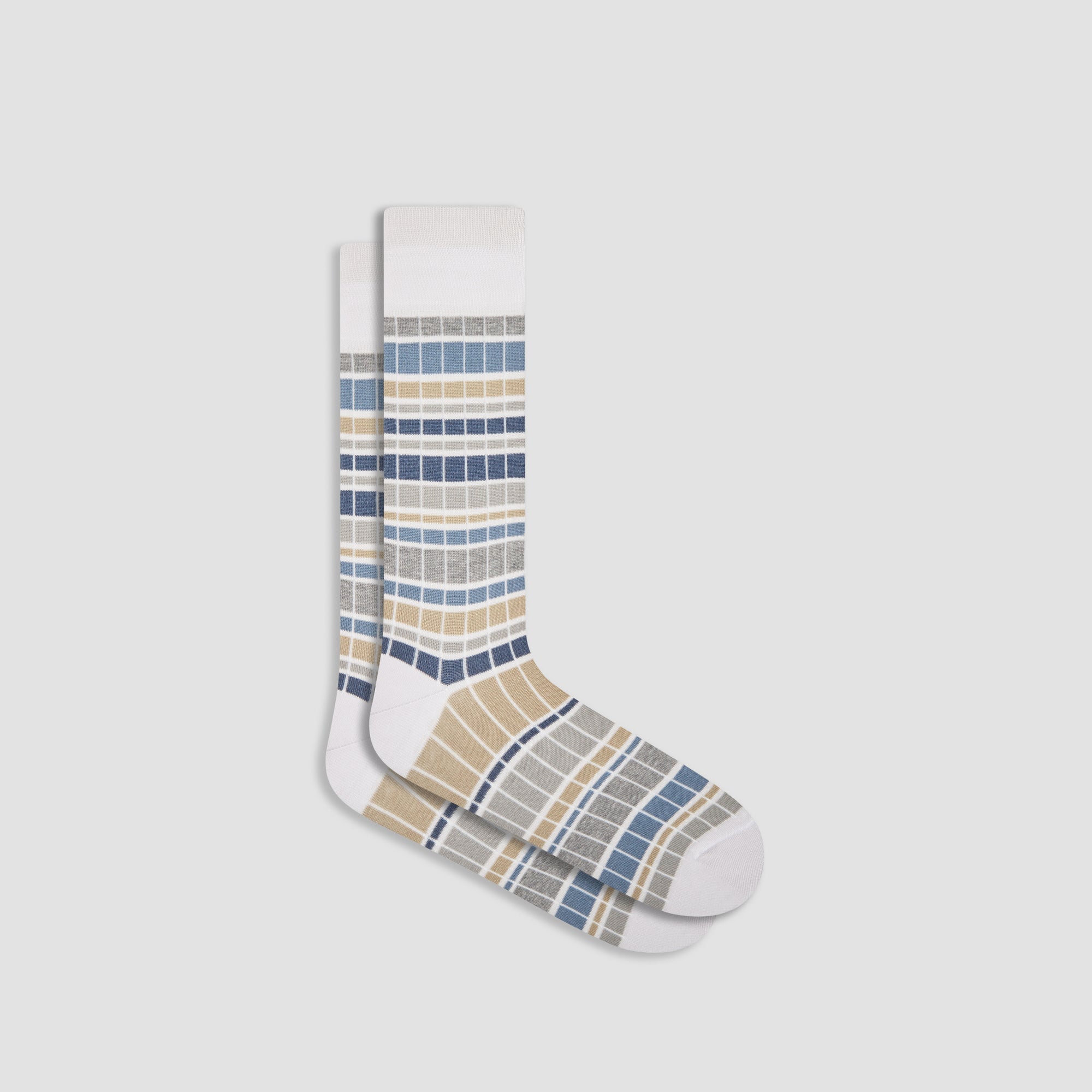 Checkered Mid-Calf Socks