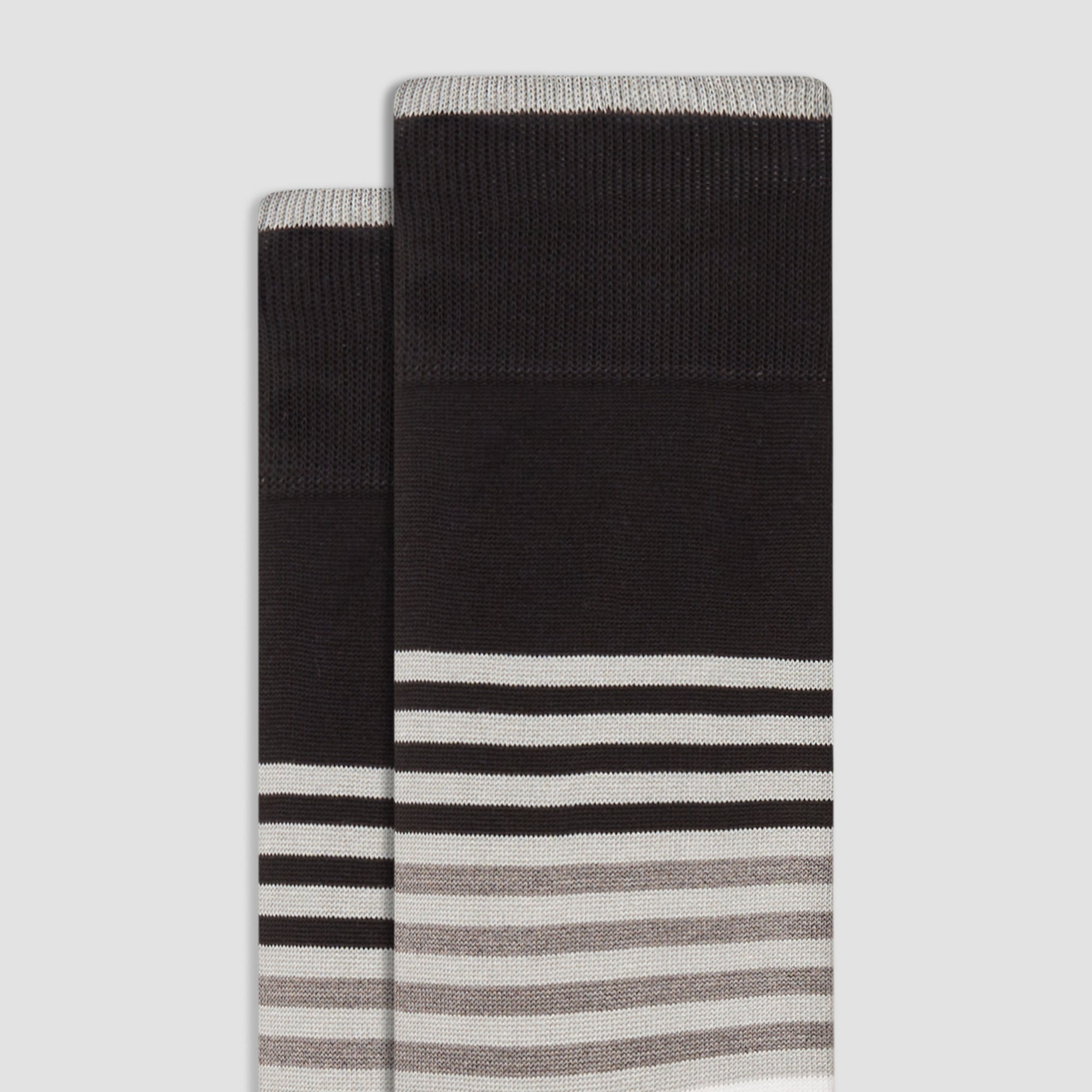 Striped Mid-Calf Socks