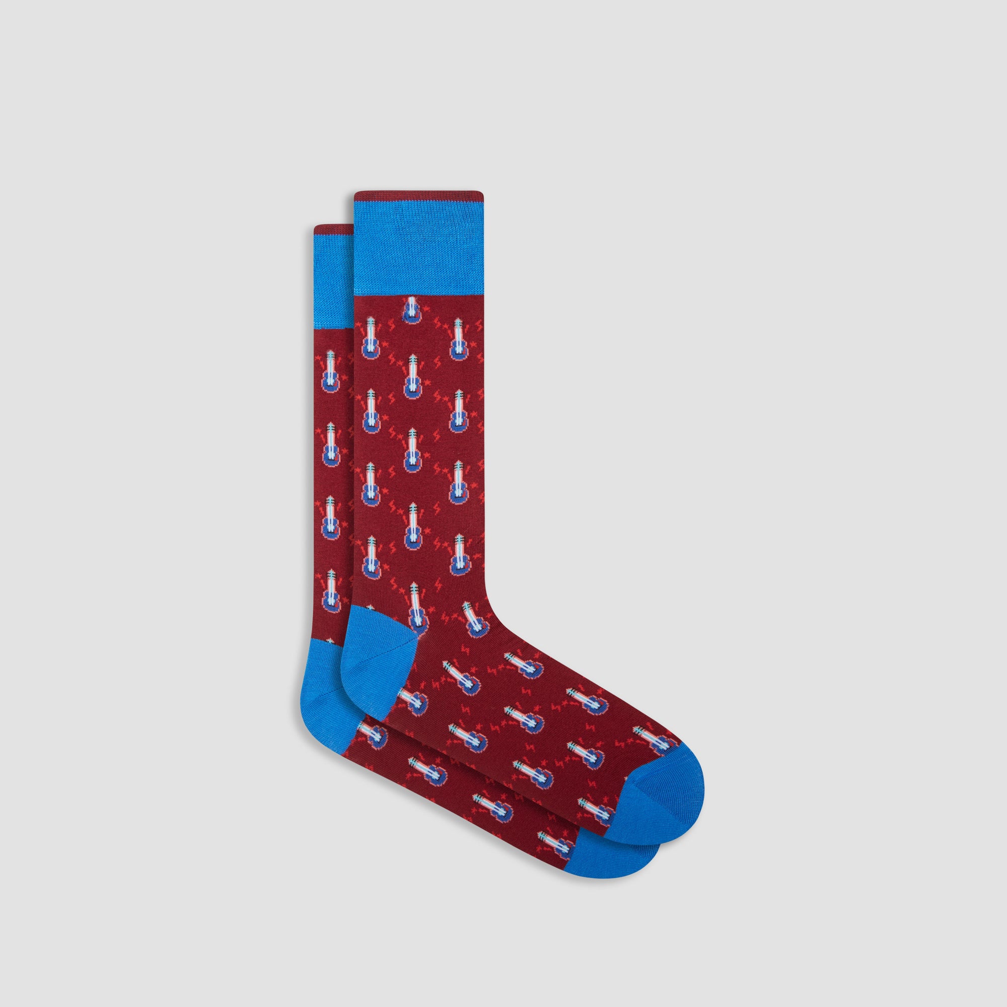 Guitars Mid-Calf Socks