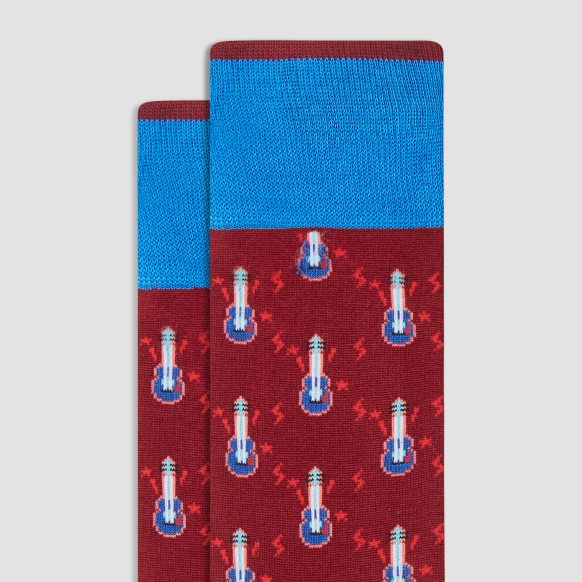 Guitars Mid-Calf Socks
