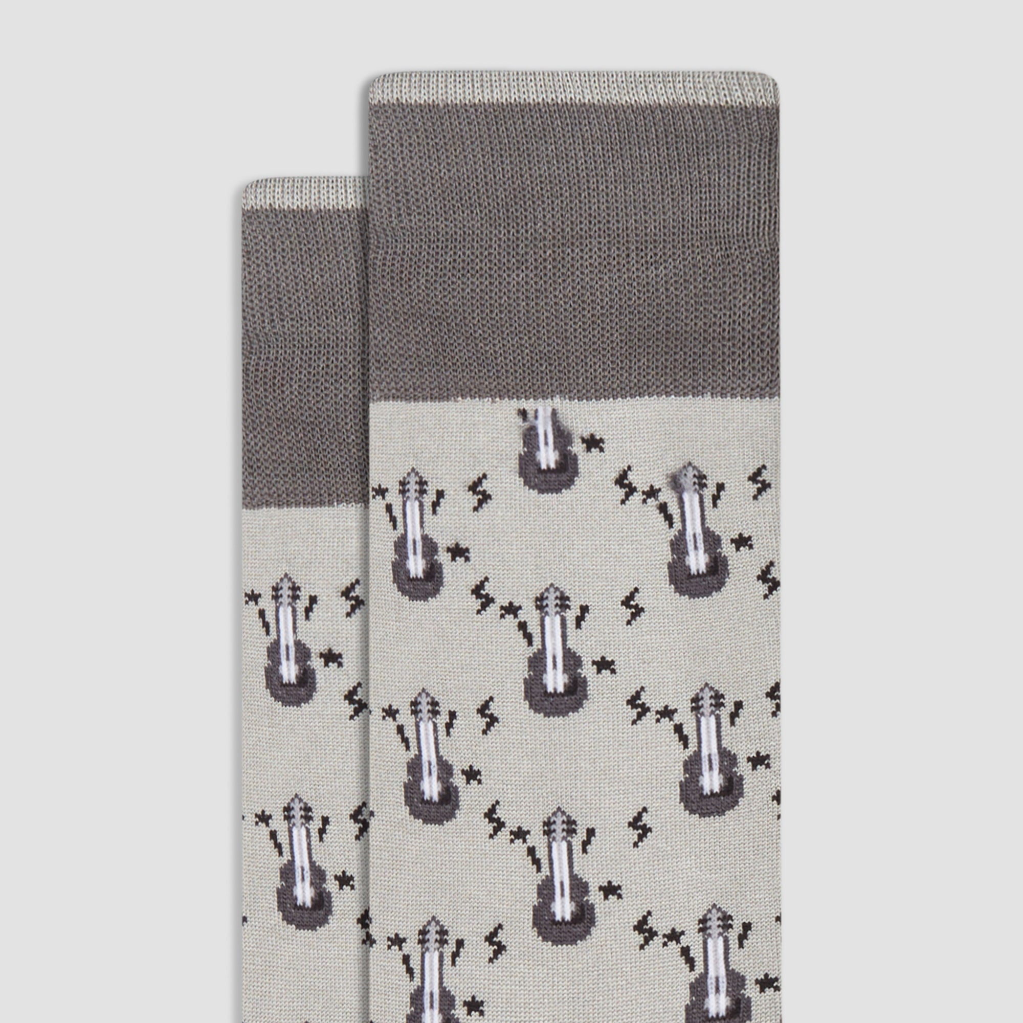 Guitars Mid-Calf Socks