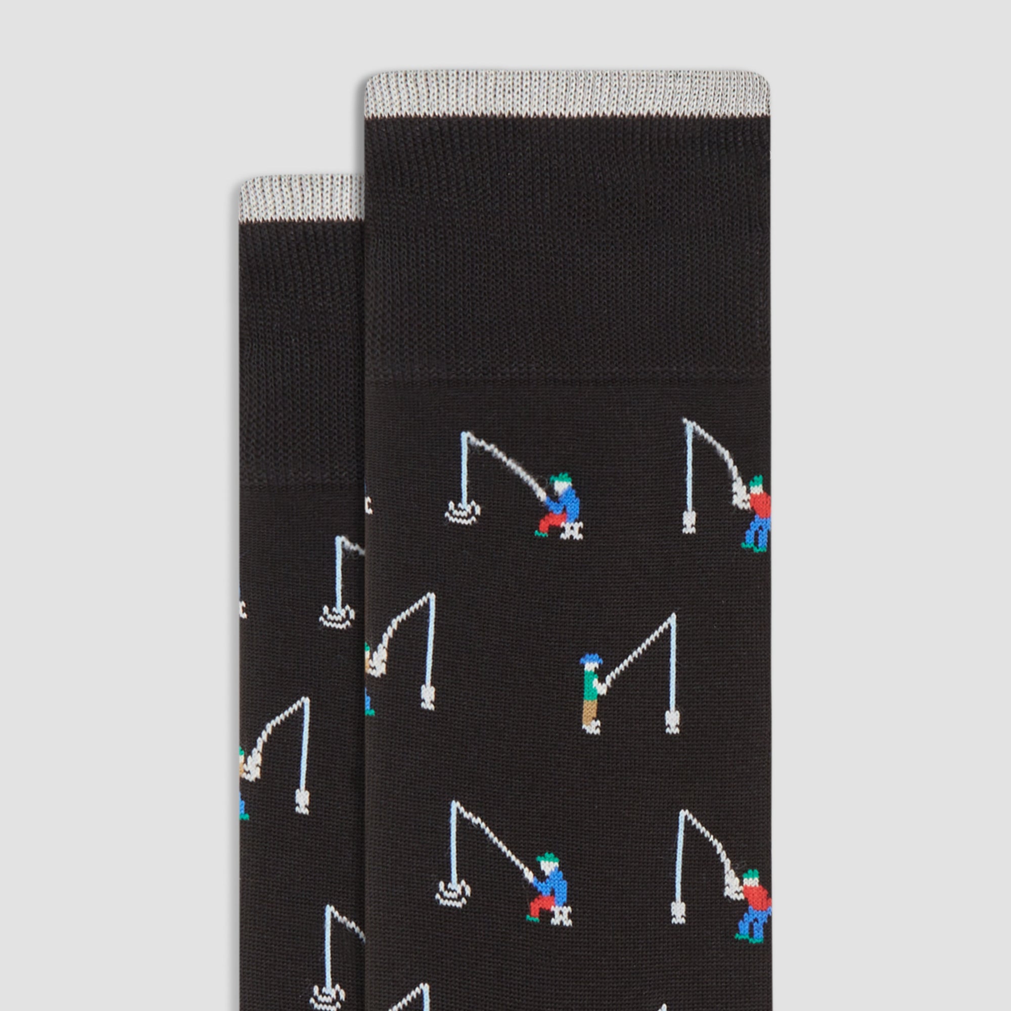 Fisherman Mid-Calf Socks