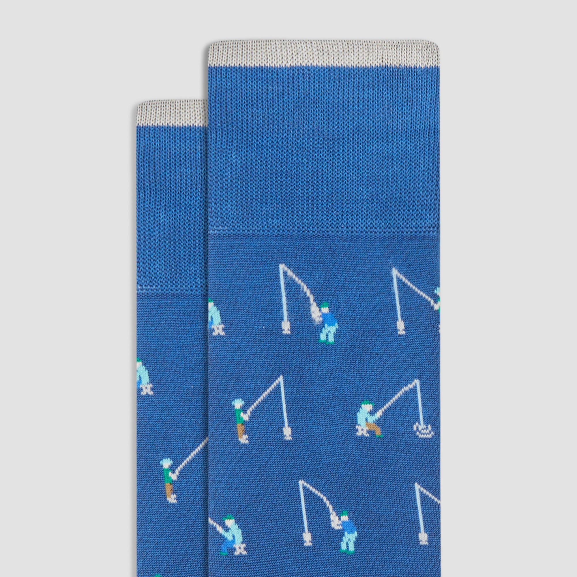 Fisherman Mid-Calf Socks