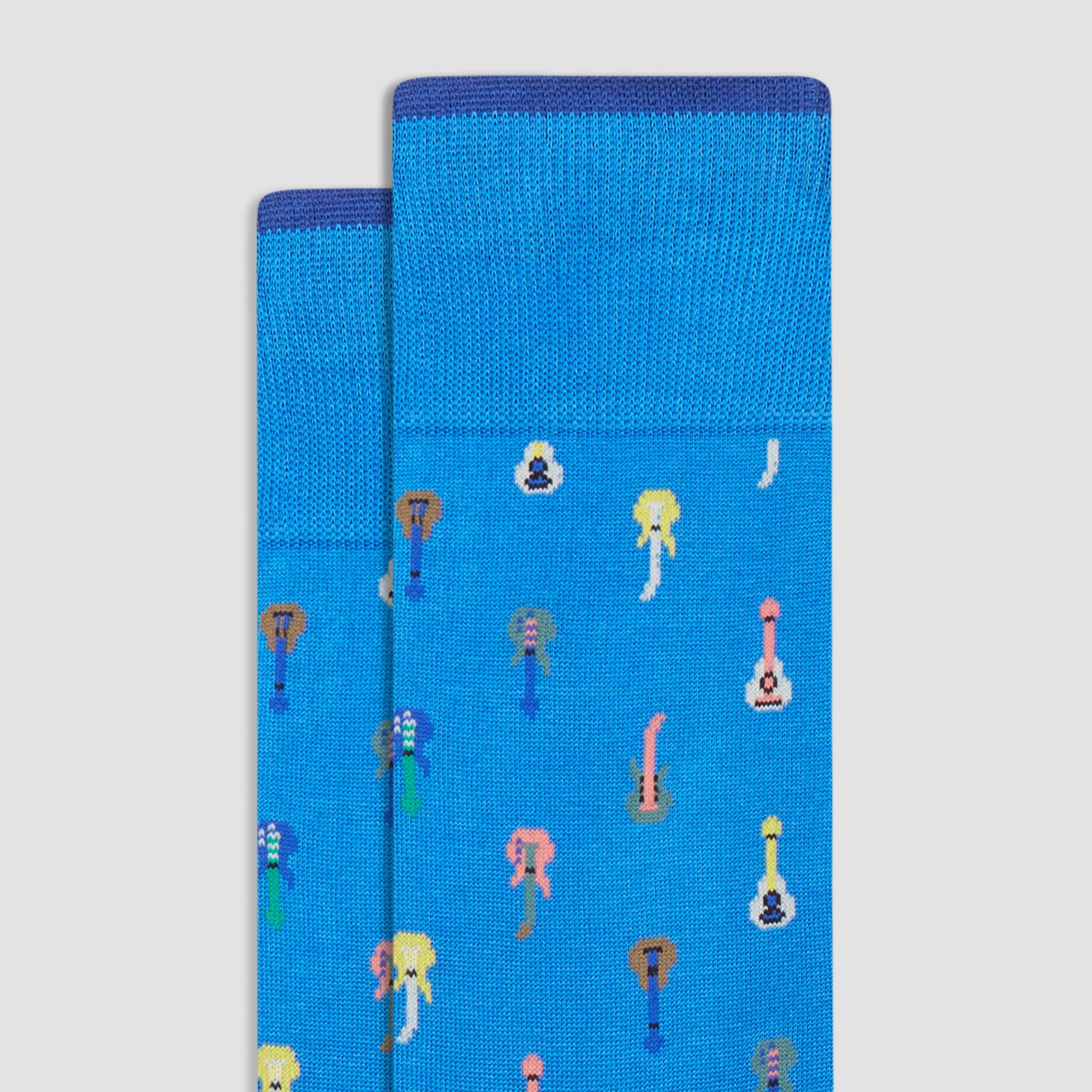 Guitars Mid-Calf Socks