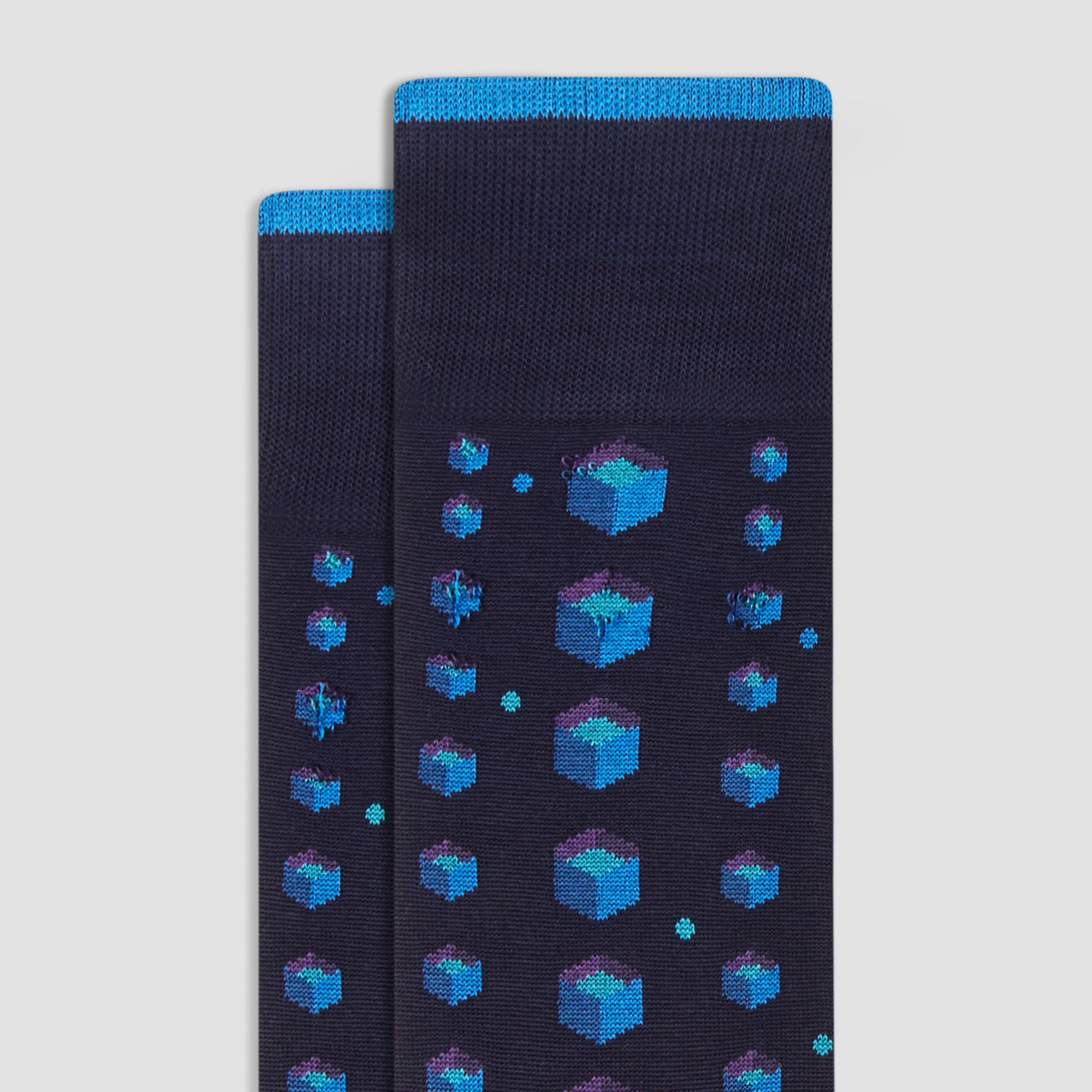 Geometric Mid-Calf Socks