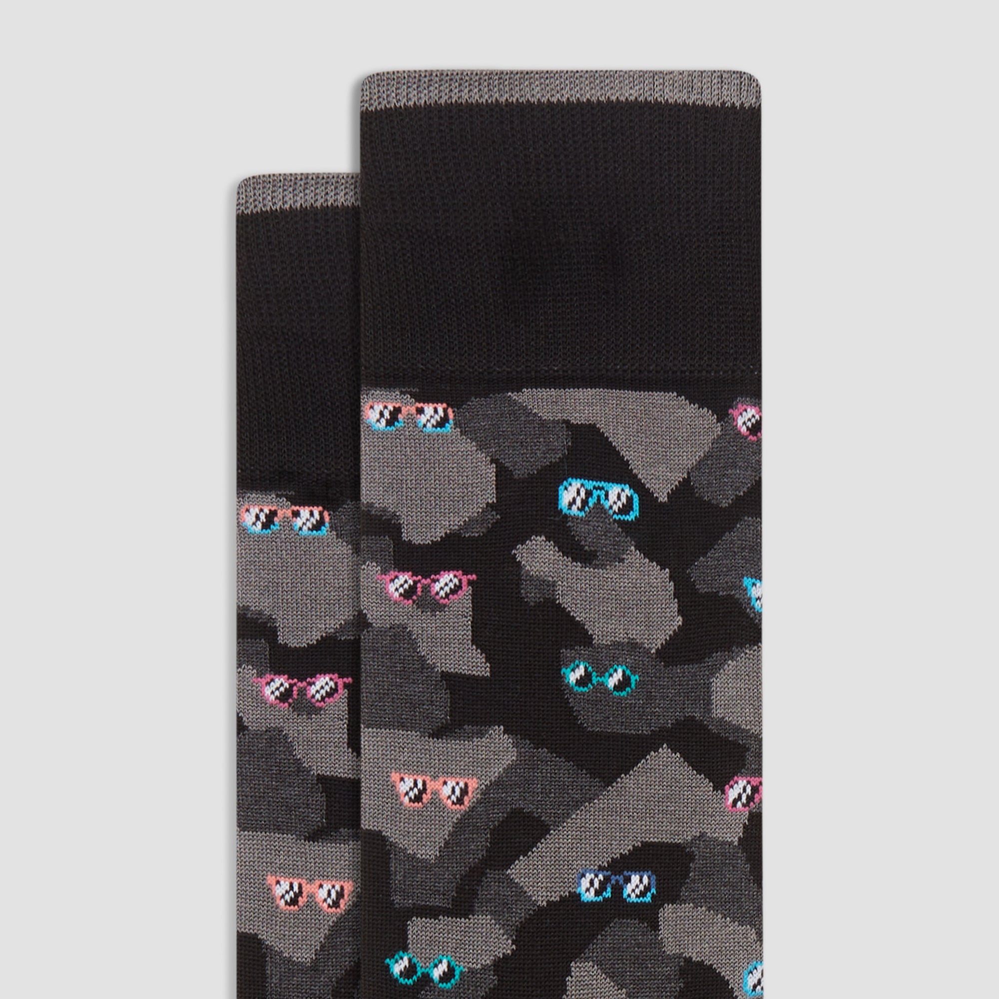 Eyeglasses Mid-Calf Socks