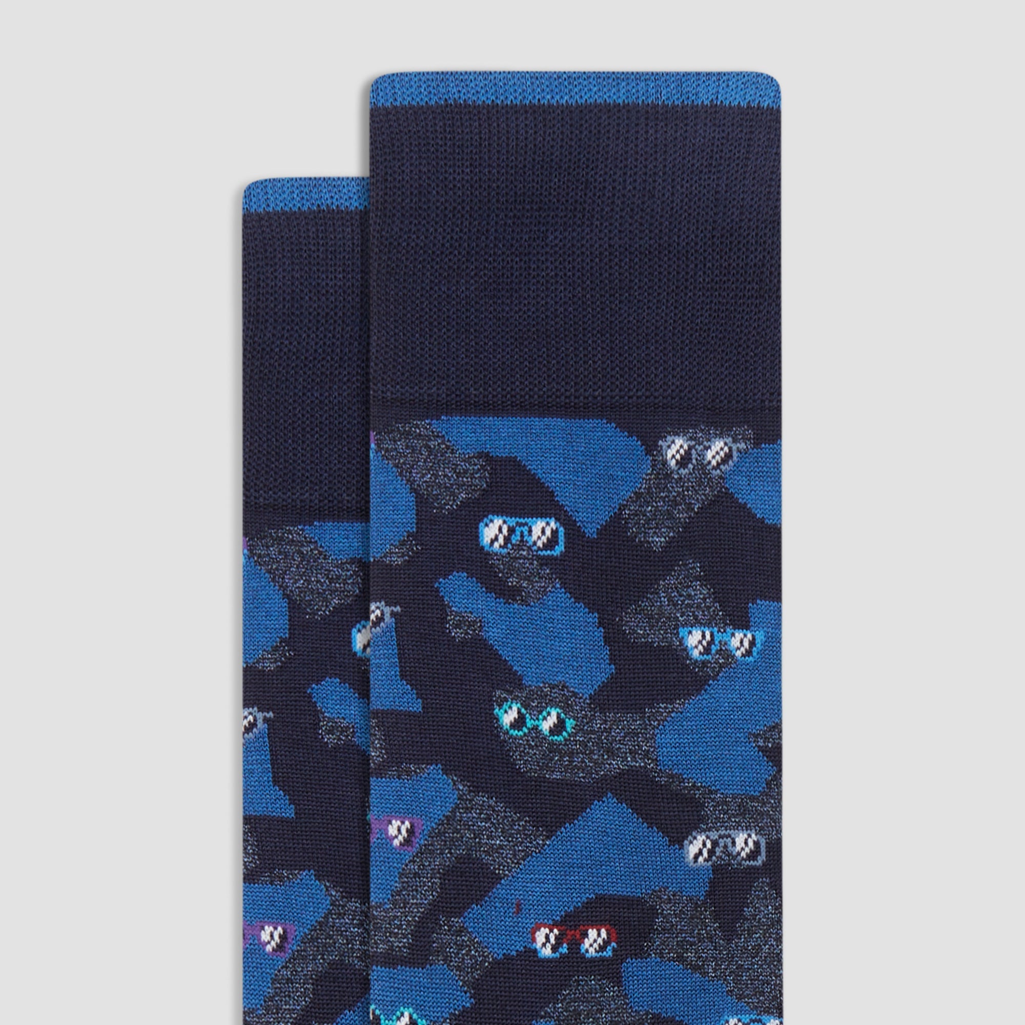 Eyeglasses Mid-Calf Socks