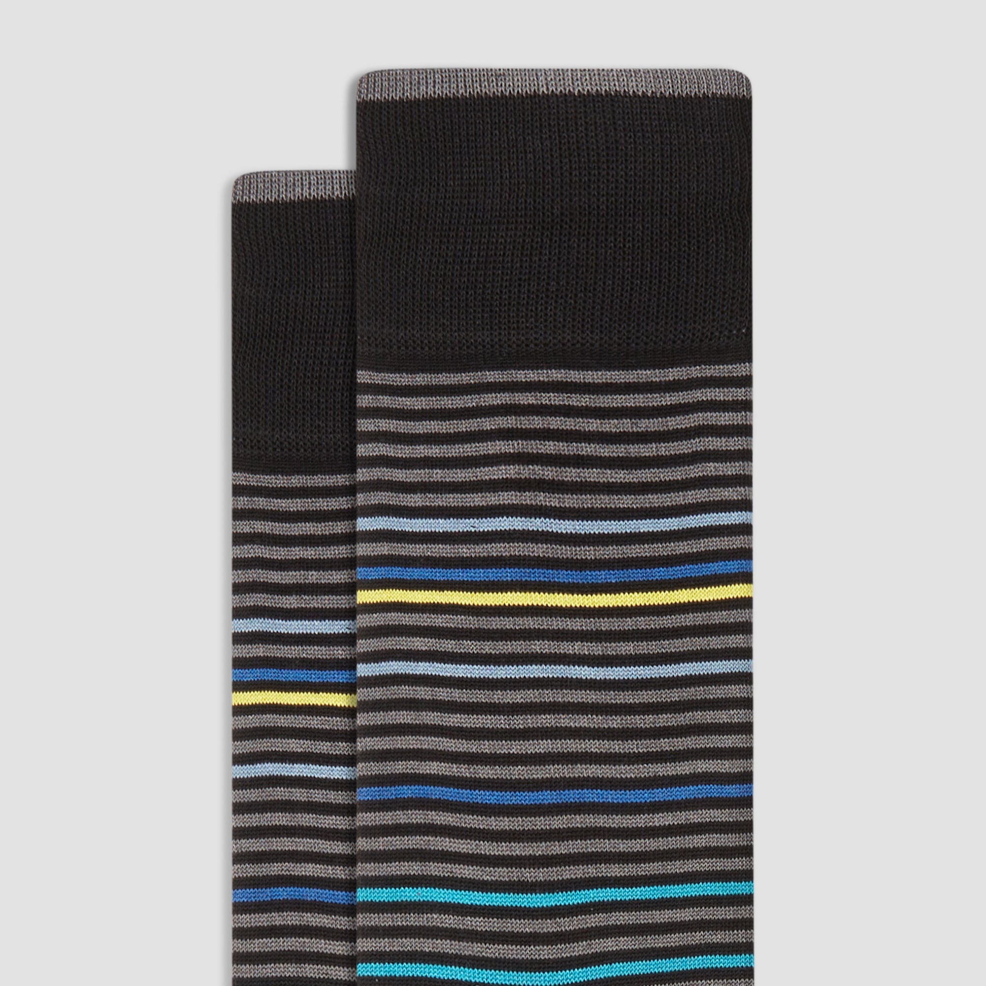 Striped Mid-Calf Socks