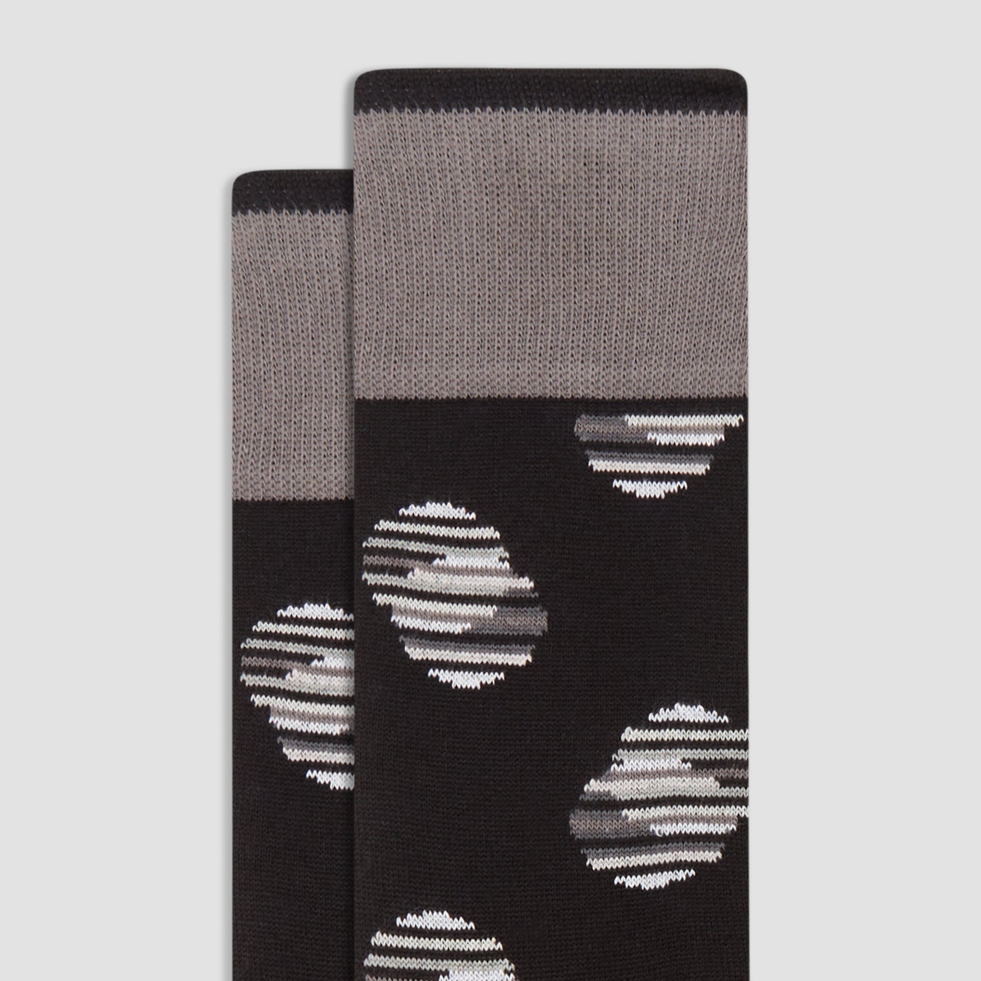 Geometric Mid-Calf Socks