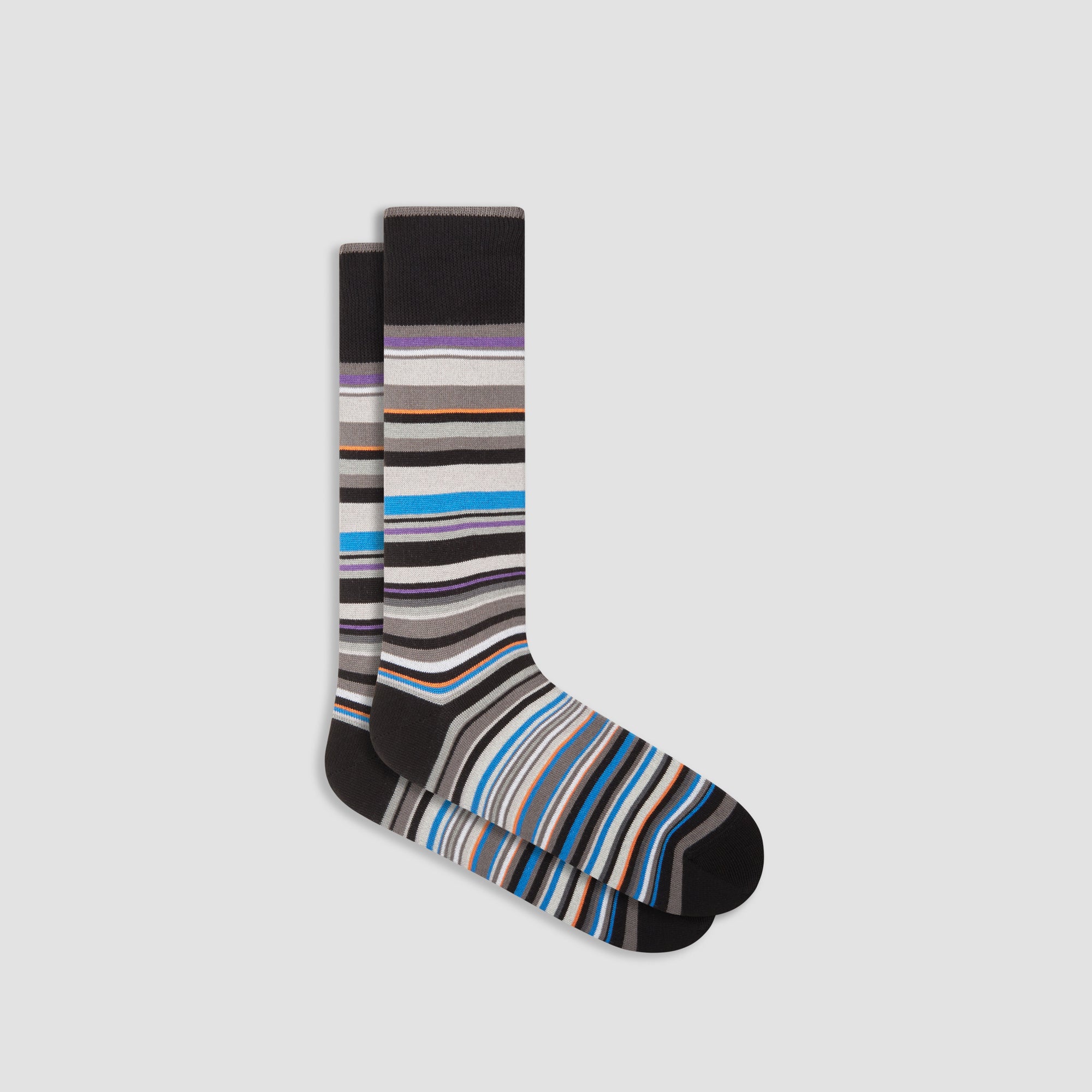 Striped Mid-Calf Socks
