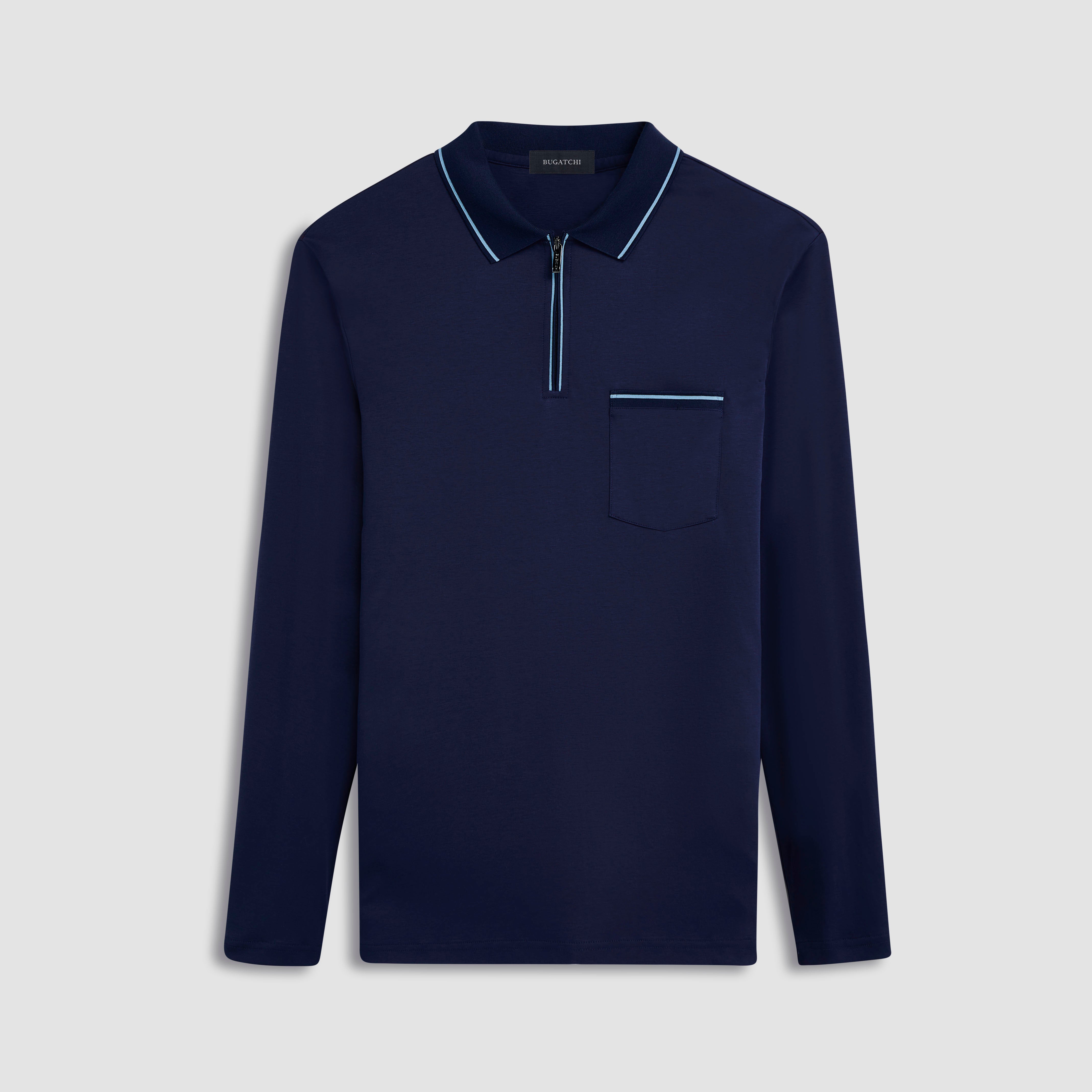 Long-sleeved Polo Shirt – BUGATCHI