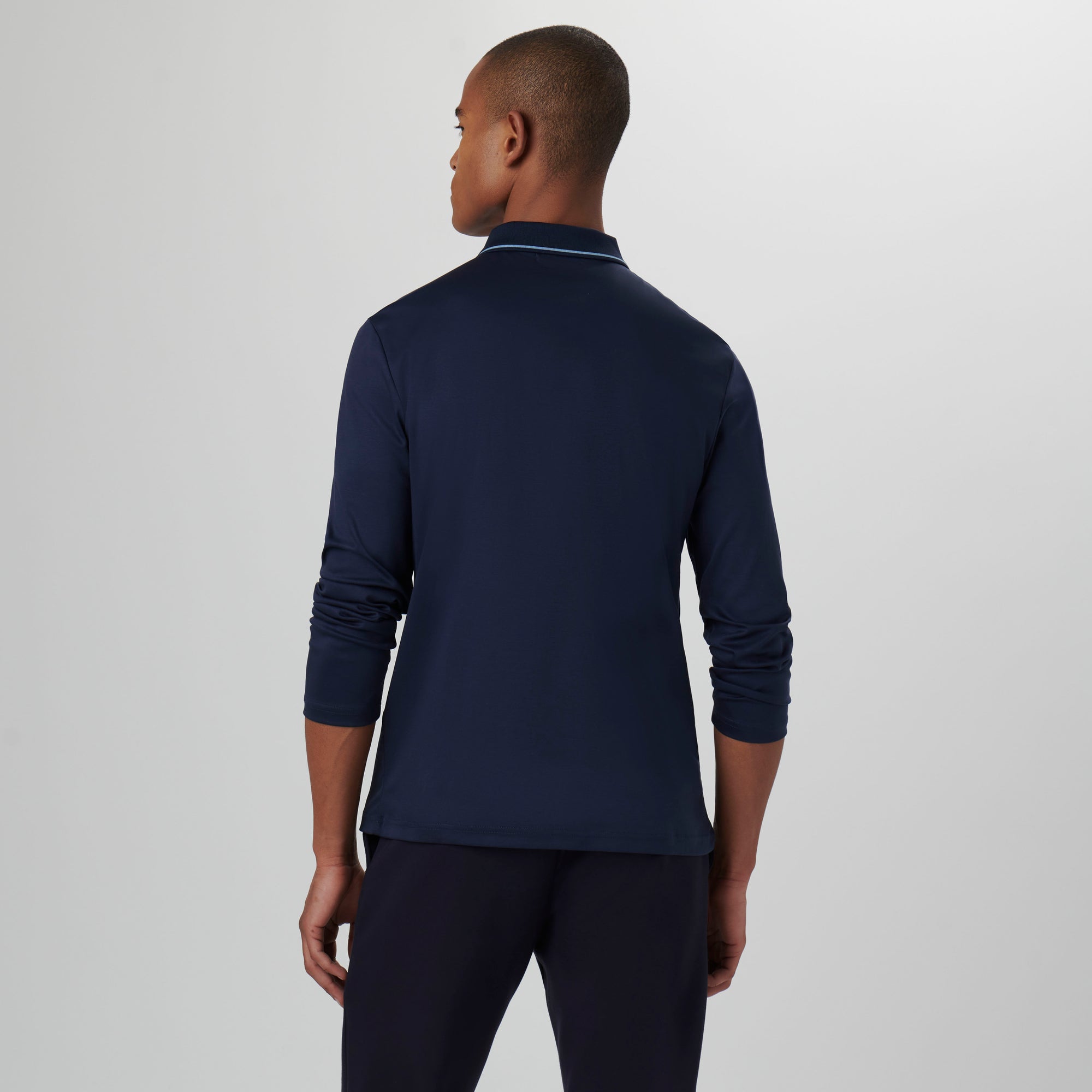 Long-sleeved Polo Shirt