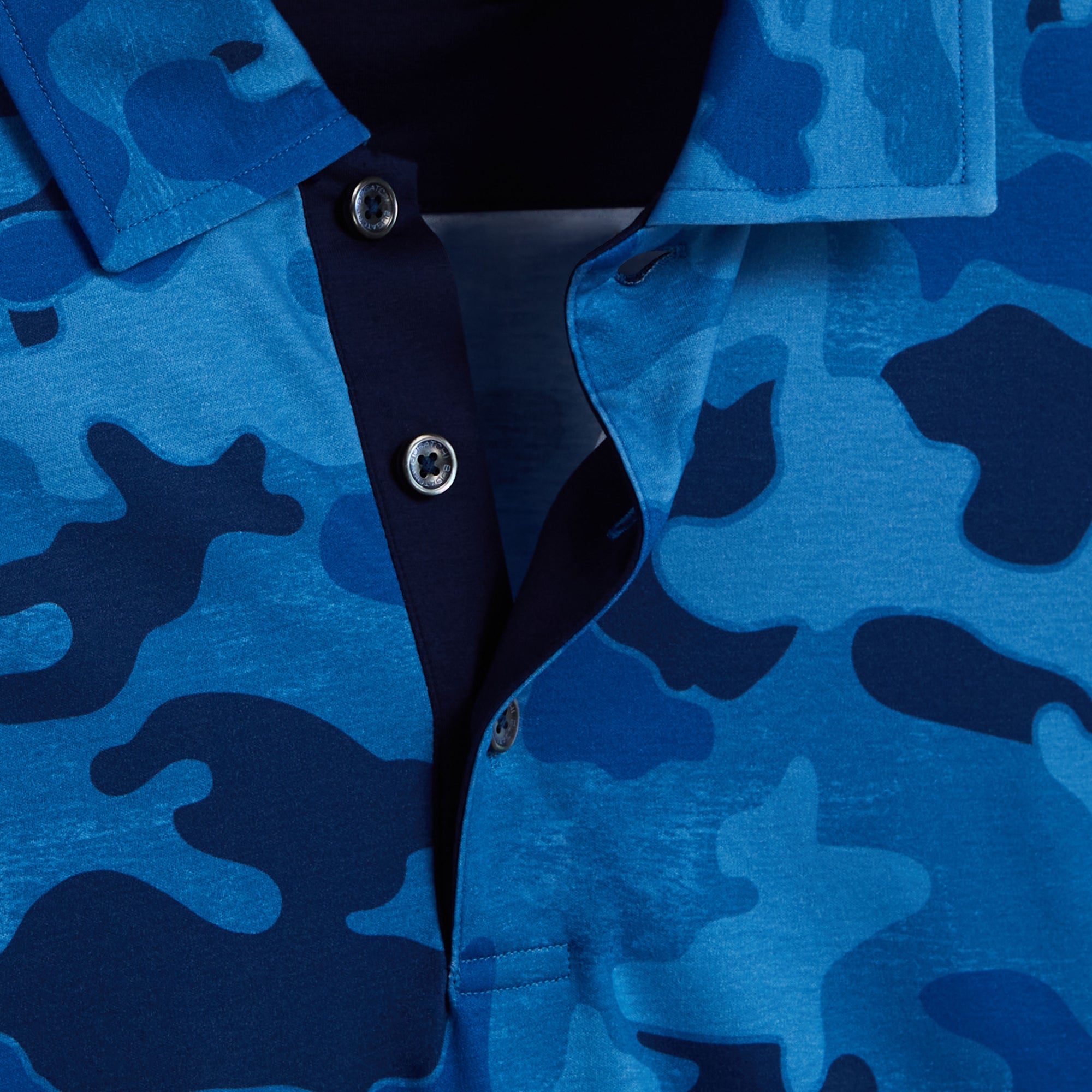 Hendrix Camouflage Print Polo Shirt