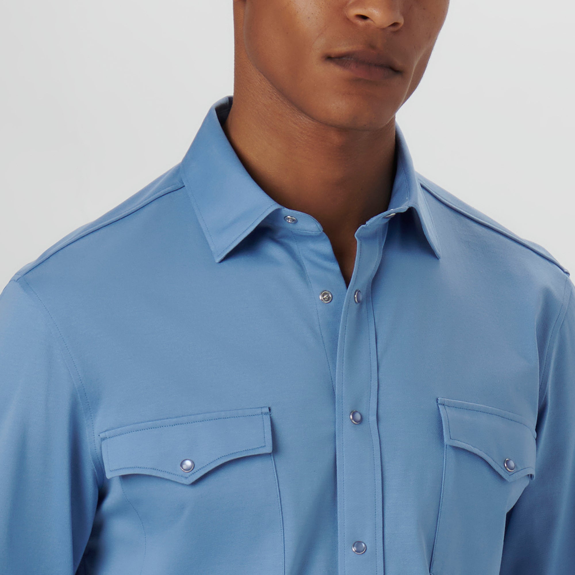 Bill Solid OoohCotton Western Shirt