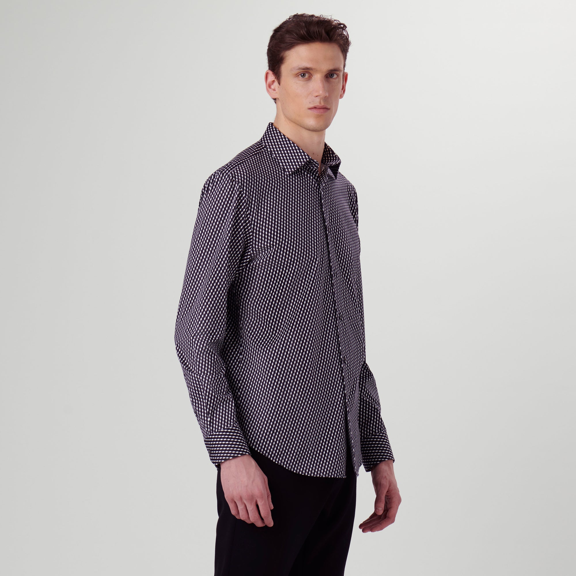 James Illusion Print OoohCotton Shirt