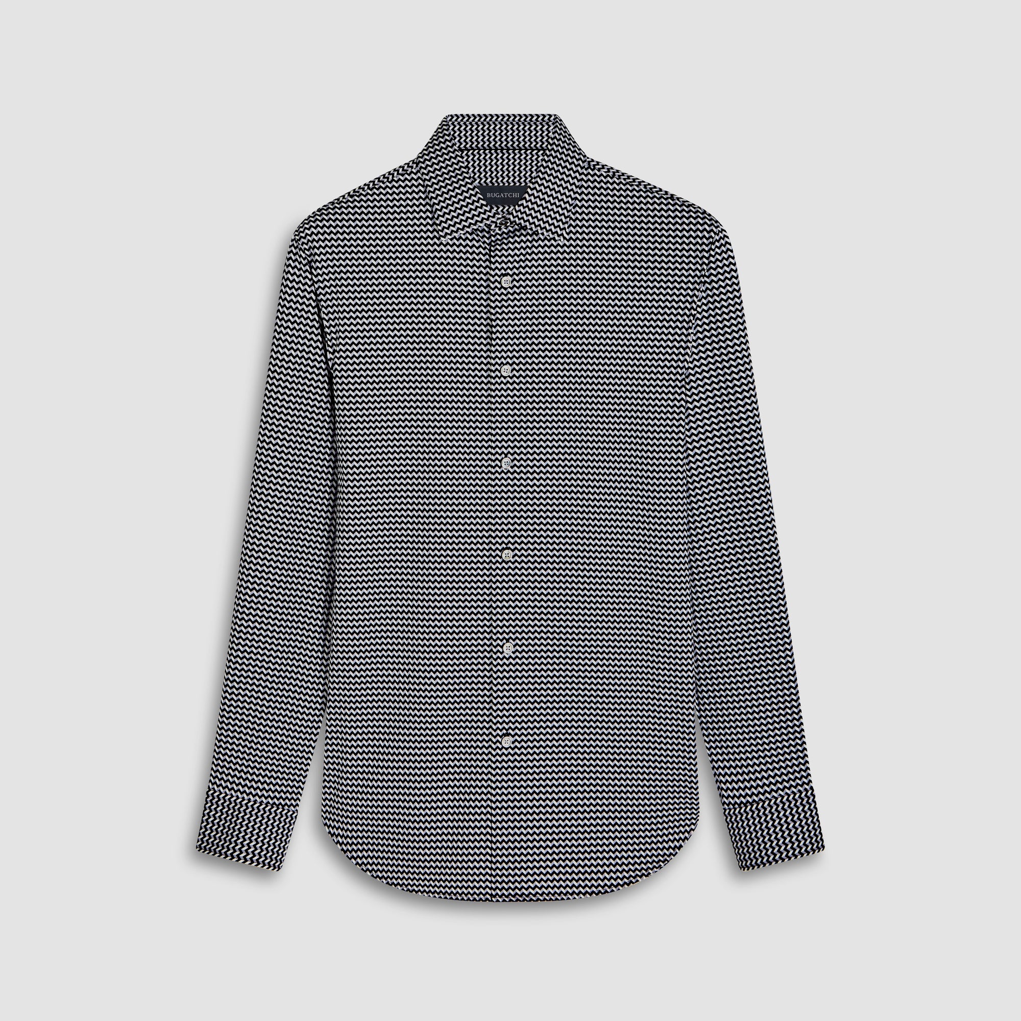 James Chevron Print OoohCotton Shirt