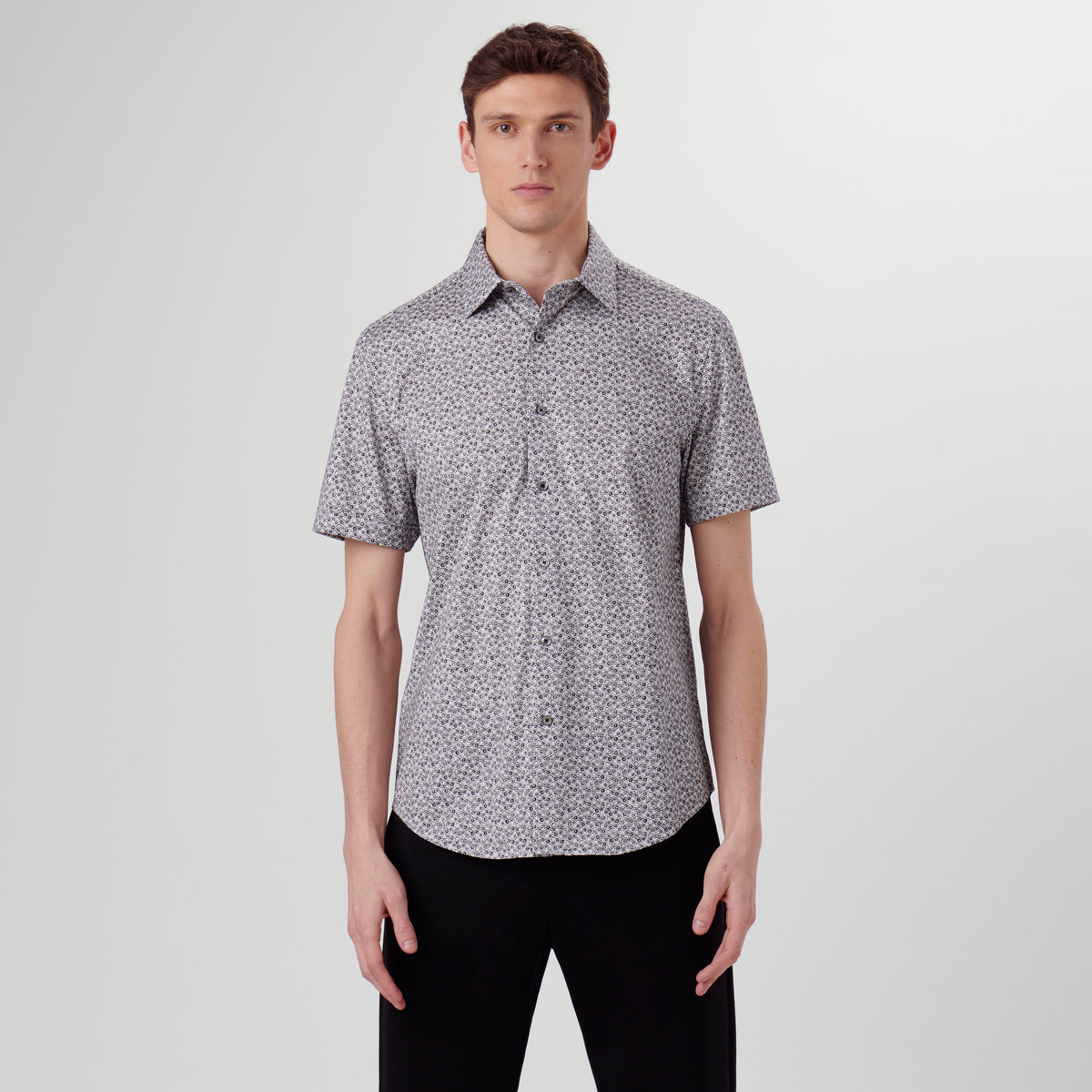 Miles Abstract OoohCotton Short Sleeve Shirt
